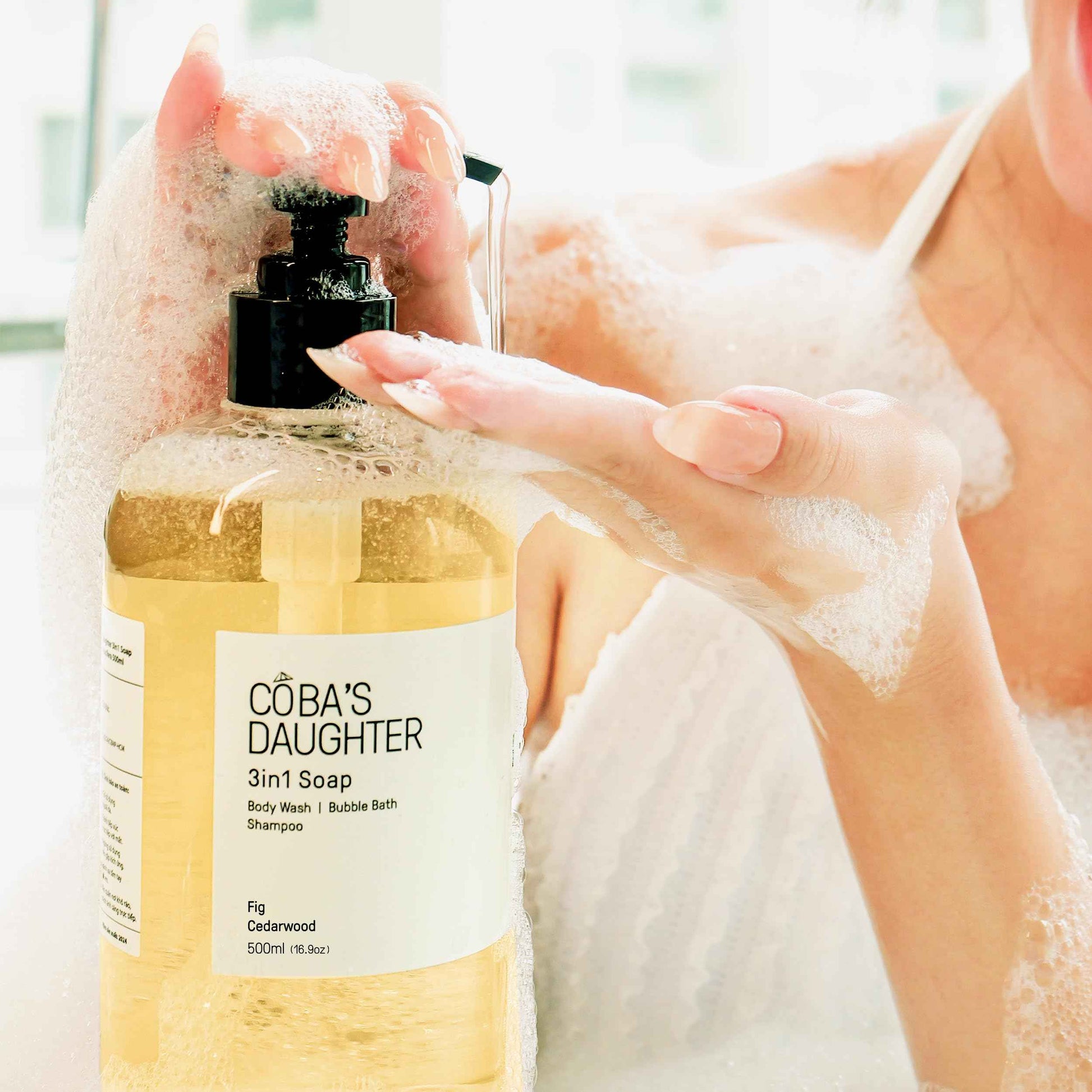 COBA’S DAUGHTER Christmas Gift for Women - Bath & Body Care Gift Basket, 7-Piece Spa Inspired Set with Body Wash, Bubble Bath & Travel Minis - Perfect Birthday Gift, Self-Care Spa Set