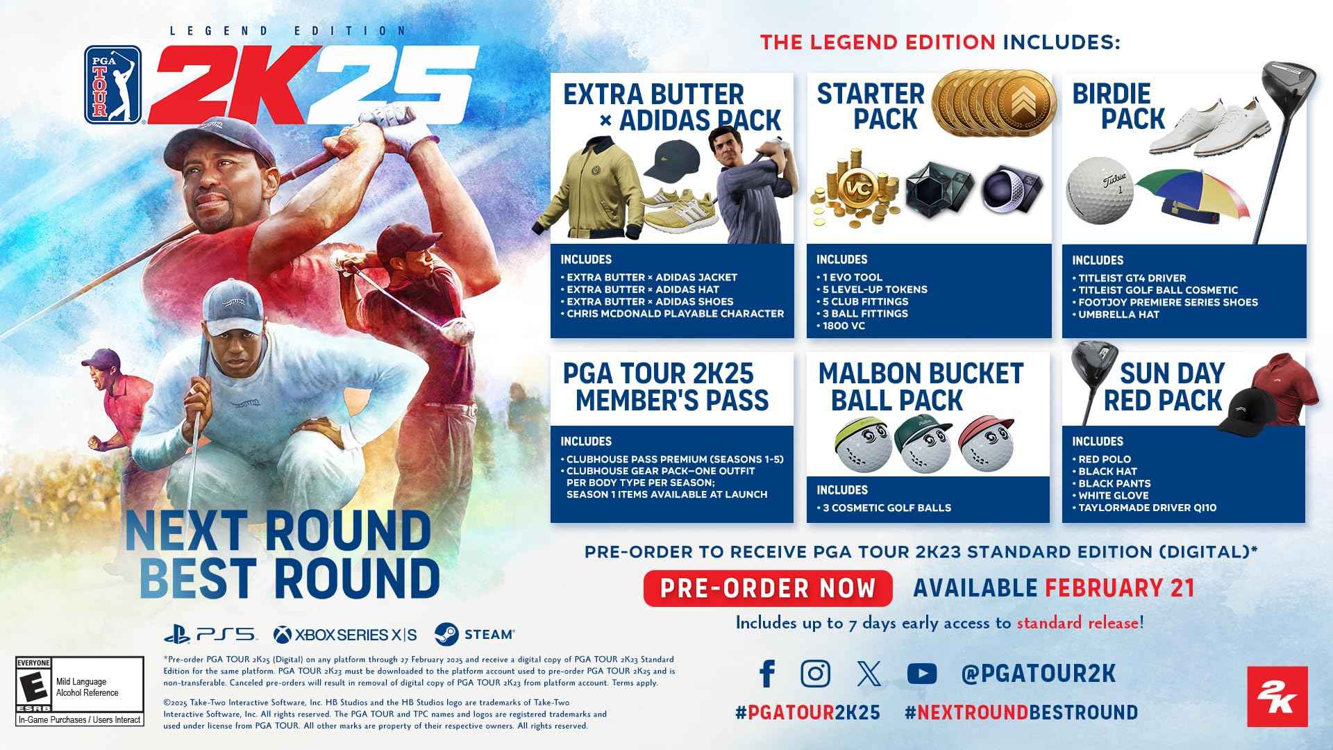 PGA TOUR 2K25 - PlayStation 5