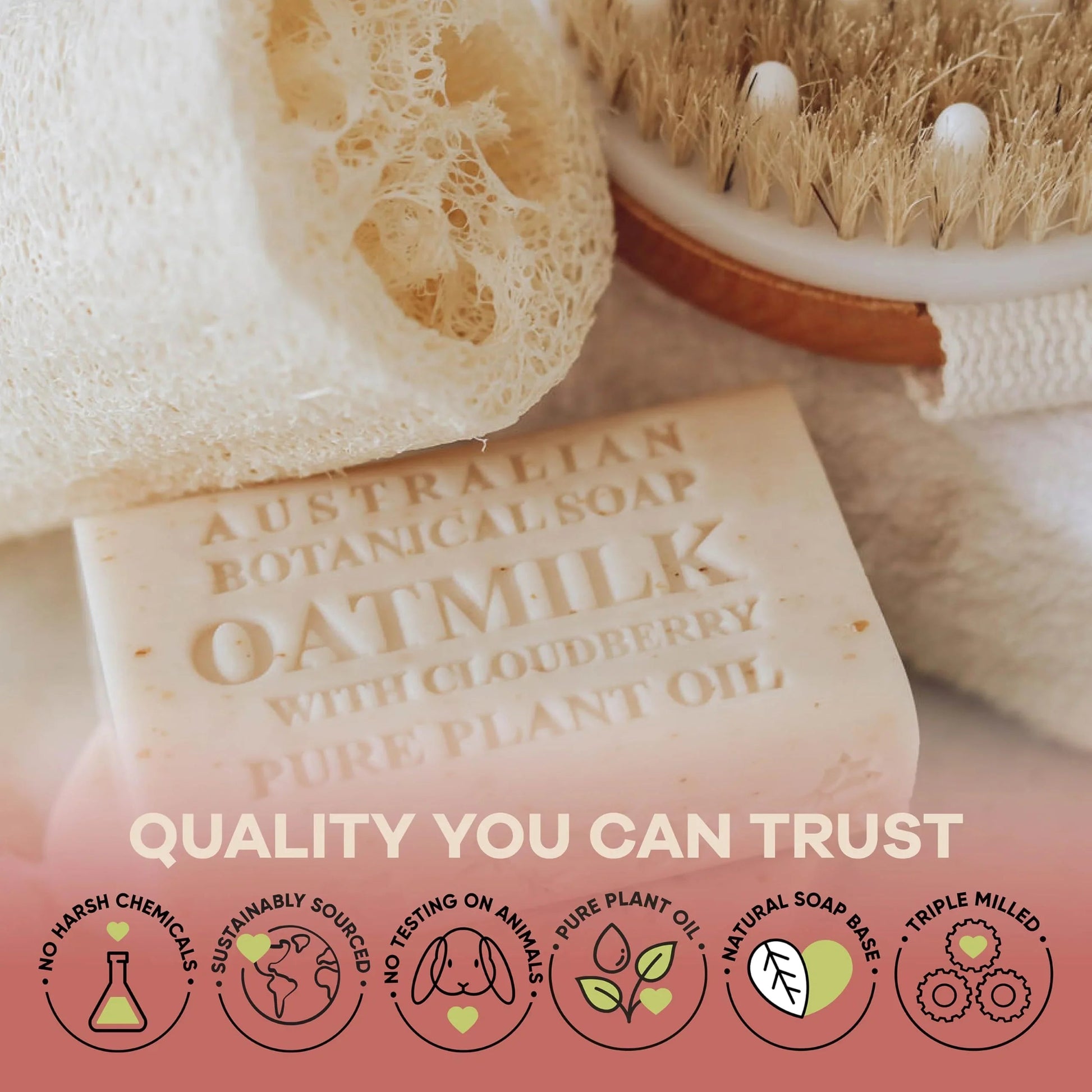 Australian Botanical Soap, 6.6 OZ, Triple Milled Bars with Pure Plant Oil, Natural Soap Base, Enriched with Organic Shea Butter, for Men, Women, All Skin Types, Variety Pack of 8, Packaging May Vary jlhbookstore.store