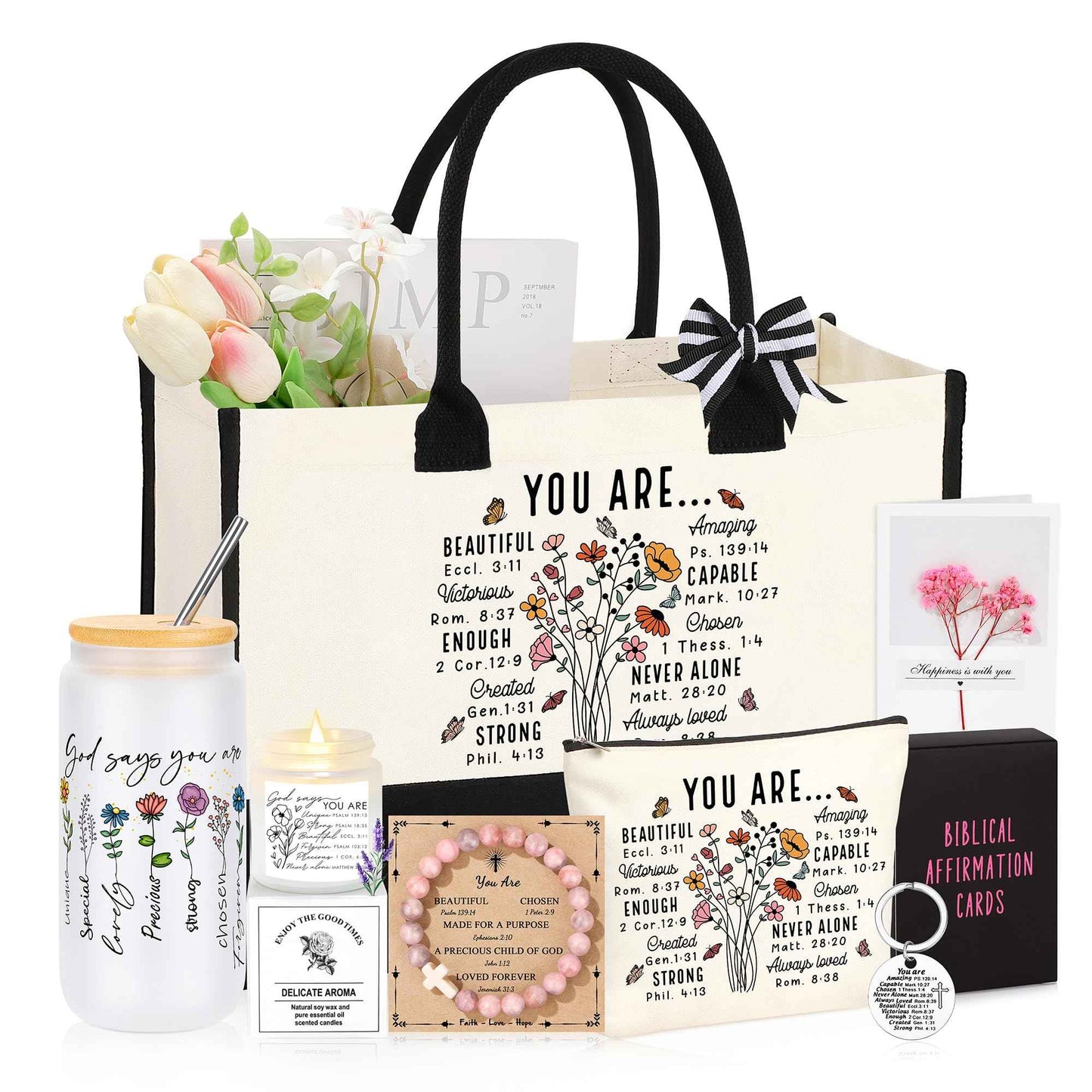 Christian Religious Gifts for Women, Best Friend Sister Mom Christmas Birthday Gifts for Women Friendship Faith, Valentines Mothers Day Easter Ideas Present for Her Friends