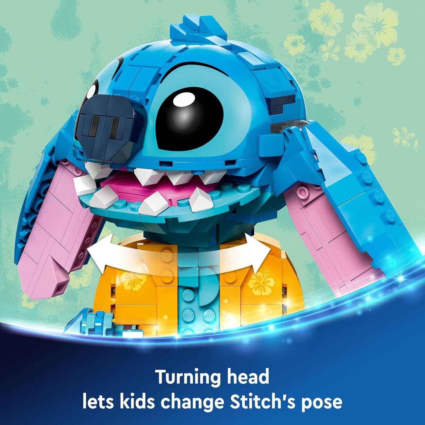 LEGO Disney Stitch Toy Building Kit for Girls & Boys 43249