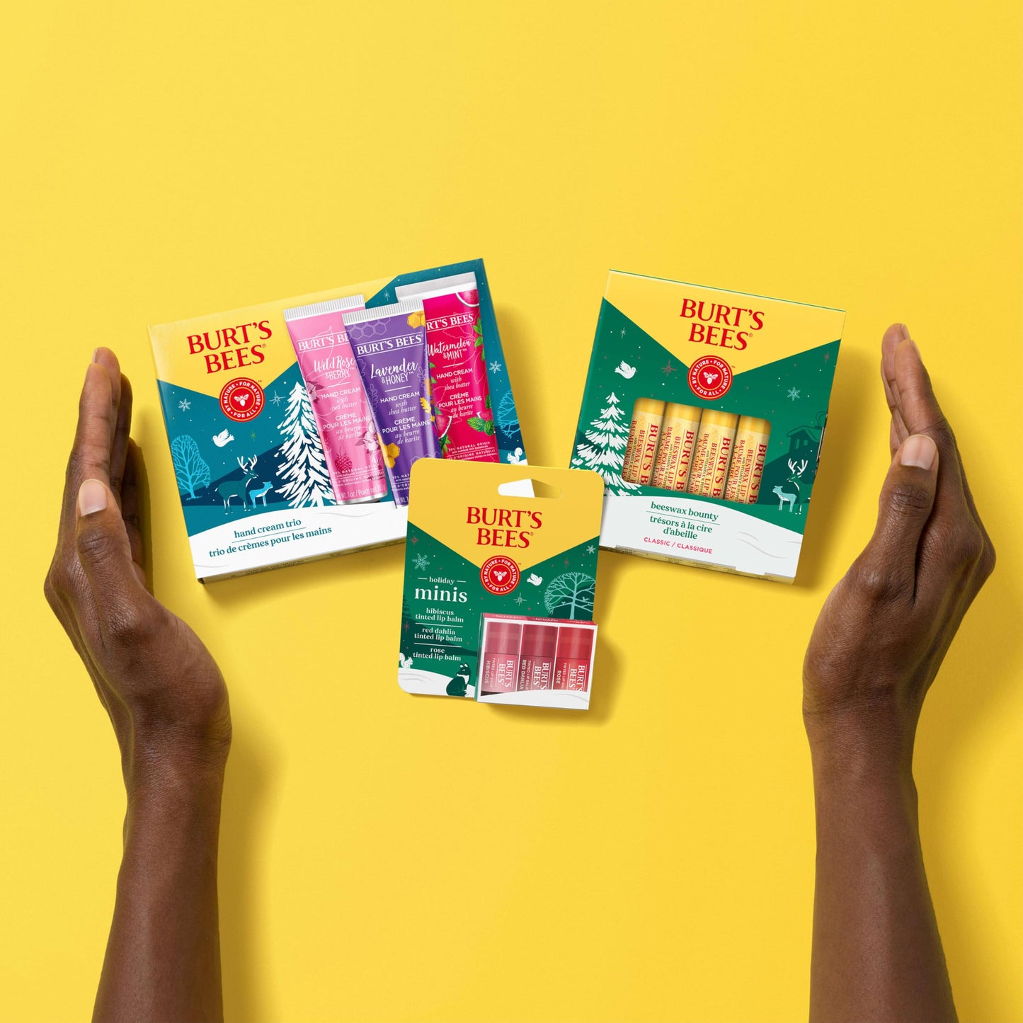 Burt's Bees Christmas Gifts, 3 Body Skincare Stocking Stuffers, Hand Repair Set, 3 Hand Creams plus Gloves - Almond Milk Hand Cream, Lemon Butter Cuticle Cream, Shea Butter Hand Repair Cream jlhbookstore.store