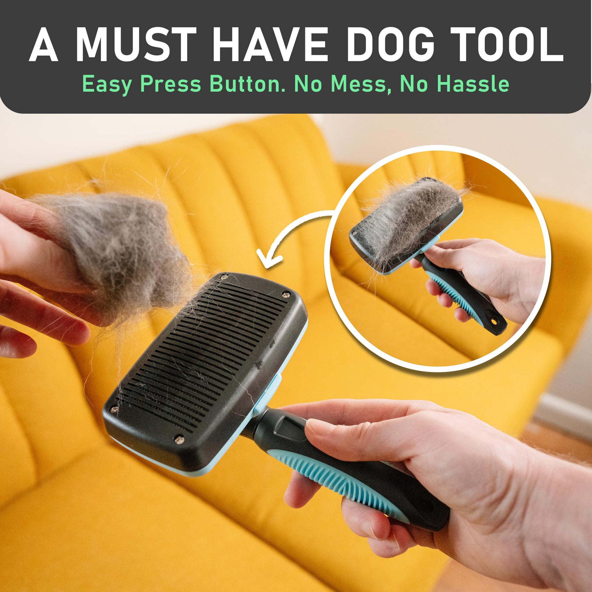 Maxpower Planet Pet Grooming Brush - Double Sided Shedding and Dematting Undercoat Rake Comb for Dogs and Cats,Extra Wide (B1 - Rake, Gloves & Comb, Large) jlhbookstore.store