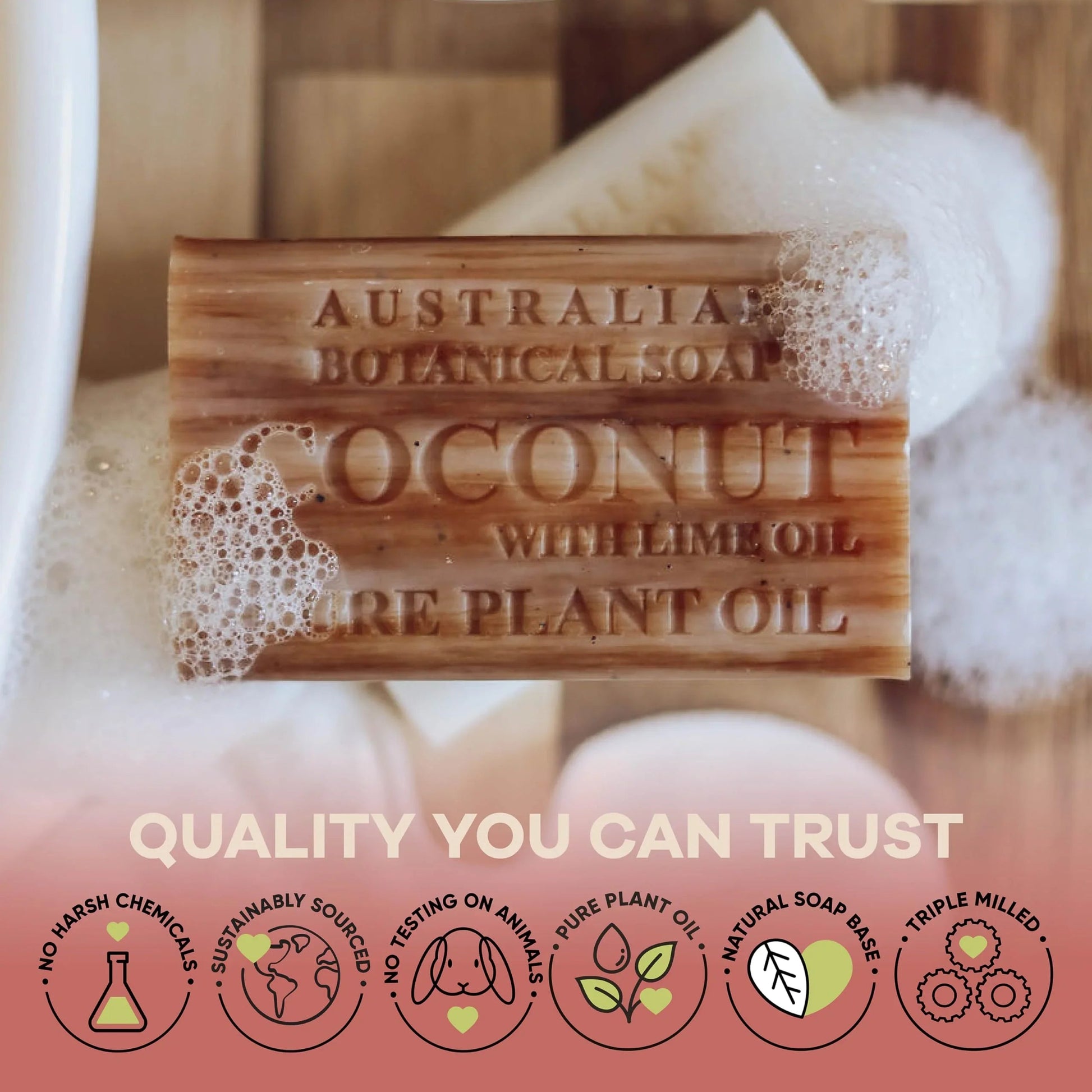 Australian Botanical Soap, 6.6 OZ, Triple Milled Bars with Pure Plant Oil, Natural Soap Base, Enriched with Organic Shea Butter, for Men, Women, All Skin Types, Variety Pack of 8, Packaging May Vary jlhbookstore.store