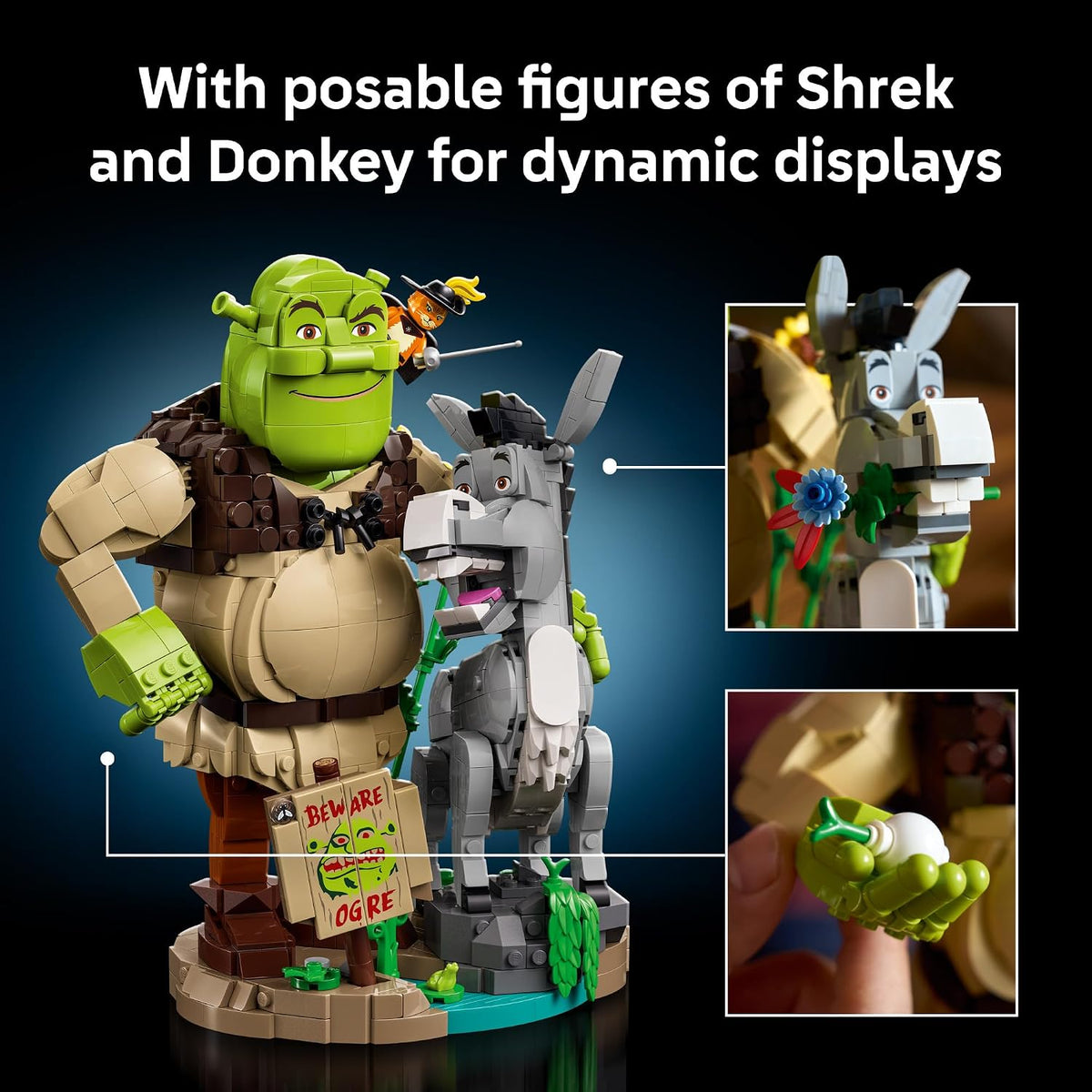 LEGO Shrek: Shrek, Donkey & Puss in Boots 72423