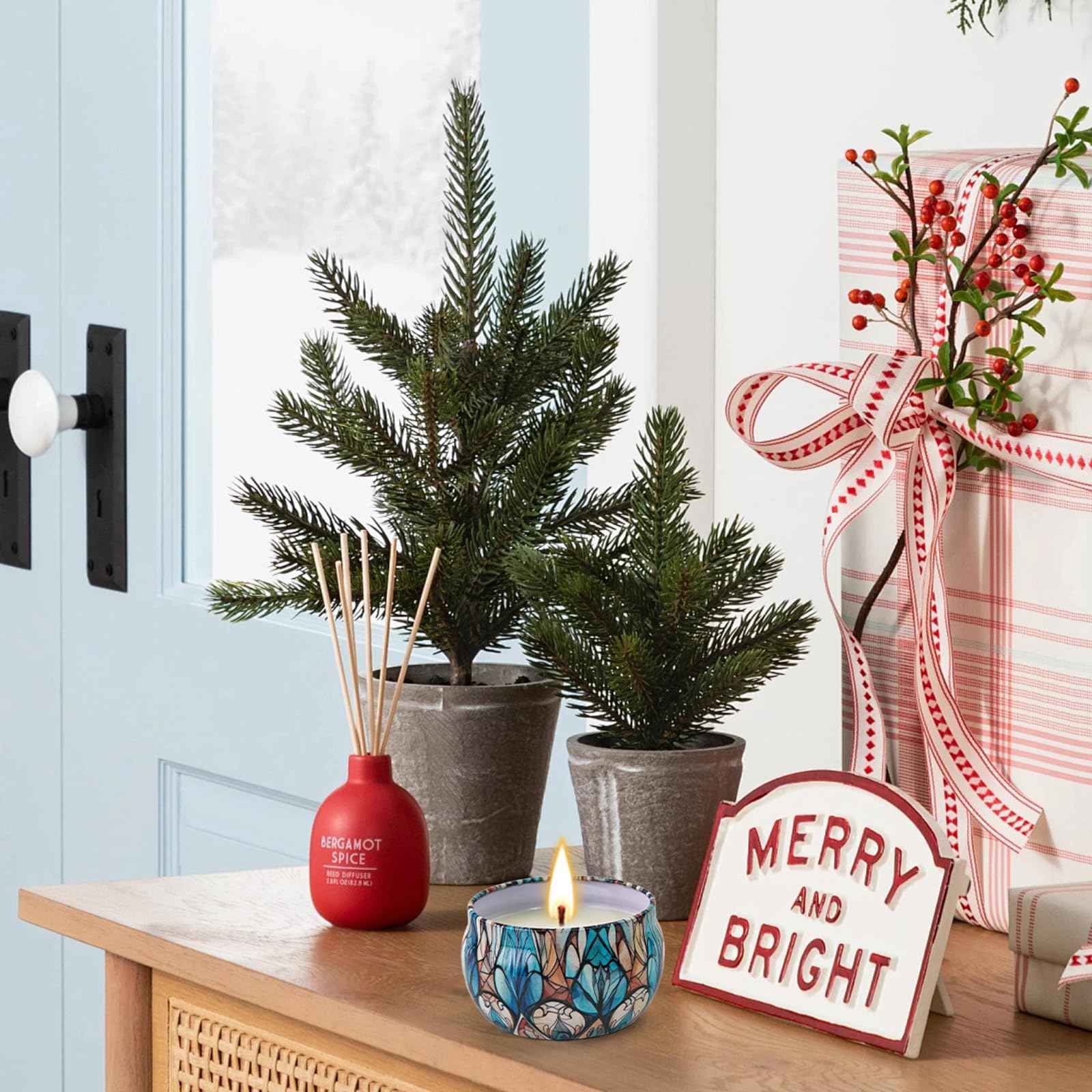 Scented Candles Gift Set,12 Pack Candles for Home Scented, 300 Hour Long Lasting Soy Wax Aromatherapy Candle Set, Birthday Gifts for Women with Gift Box