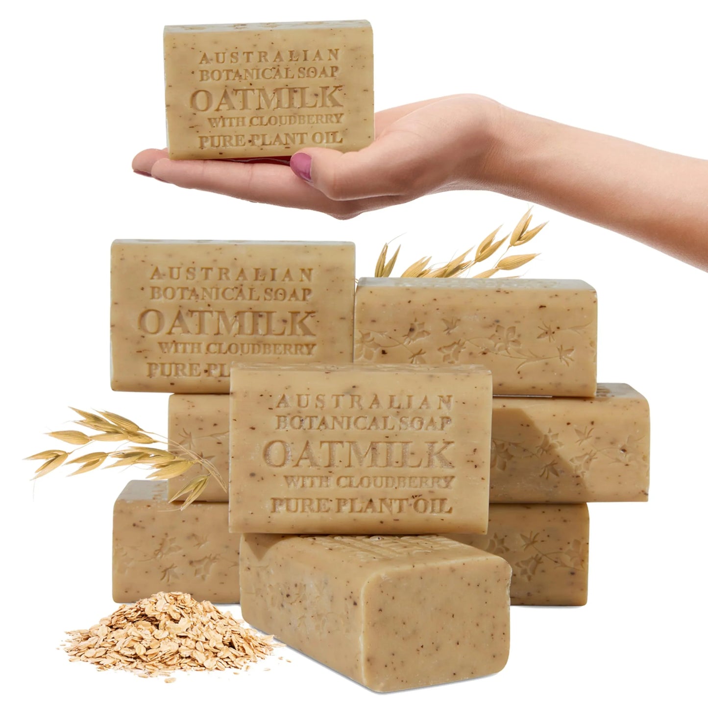 Australian Botanical Soap, 6.6 OZ, Triple Milled Bars with Pure Plant Oil, Natural Soap Base, Enriched with Organic Shea Butter, for Men, Women, All Skin Types, Variety Pack of 8, Packaging May Vary - Jlhbookstore.store