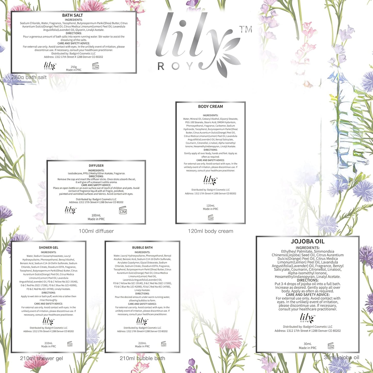 25Pcs Christmas Gifts for Women - Luxury Bath and Body Spa Gift Basket for Women with Necklace | Relaxing Care Kit Valentine's Mothers Day Gifts for Mom Gift Baskets for Anniversary or Bridal Shower