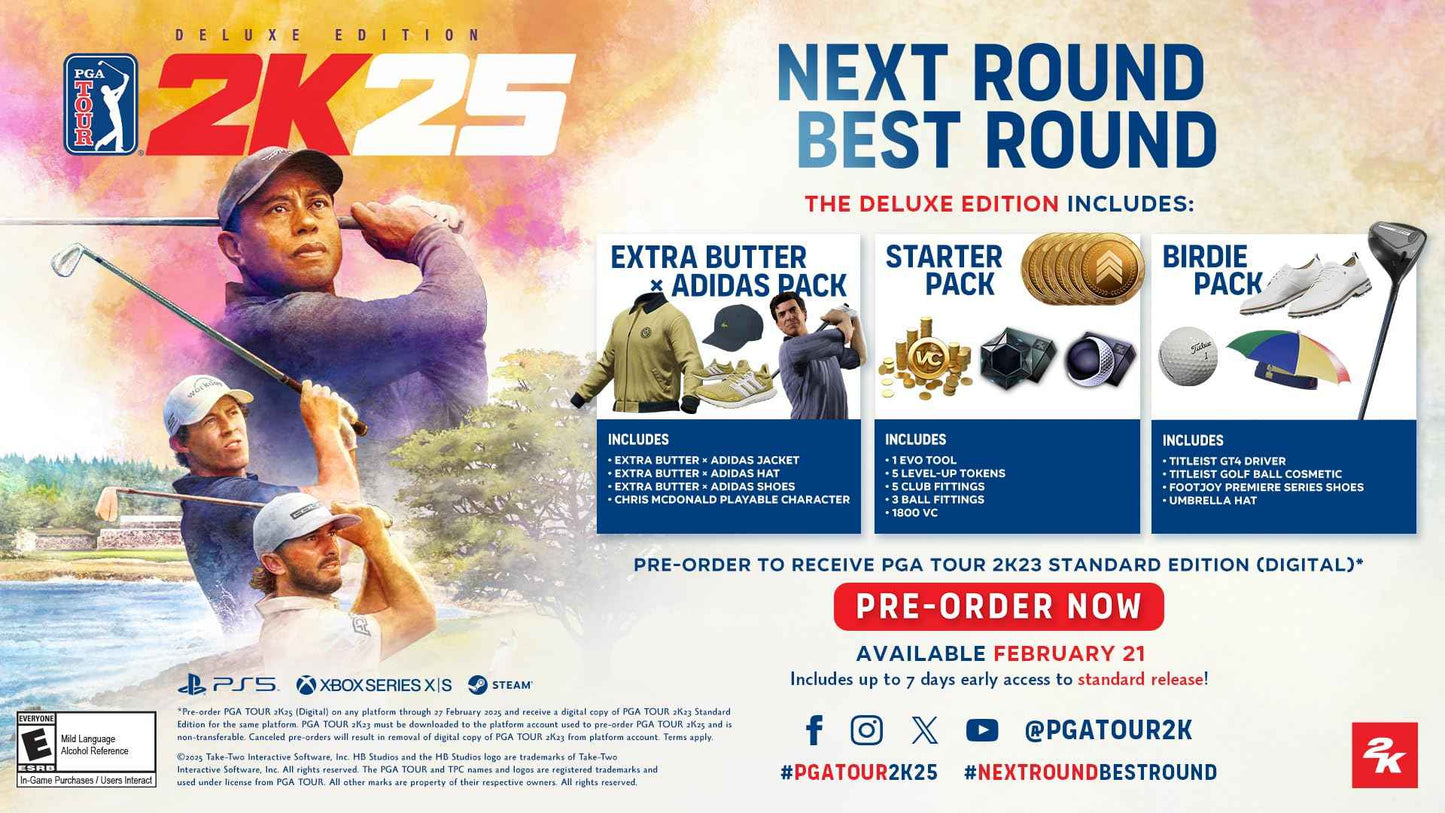 PGA TOUR 2K25 - PlayStation 5