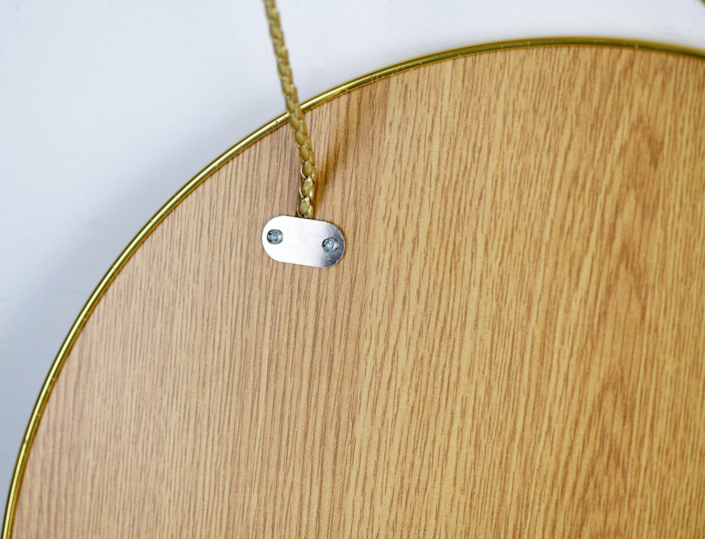 11.8-inch Small Round Wall Mirror, Gold Bathroom Mirror - Jlhbookstore.store