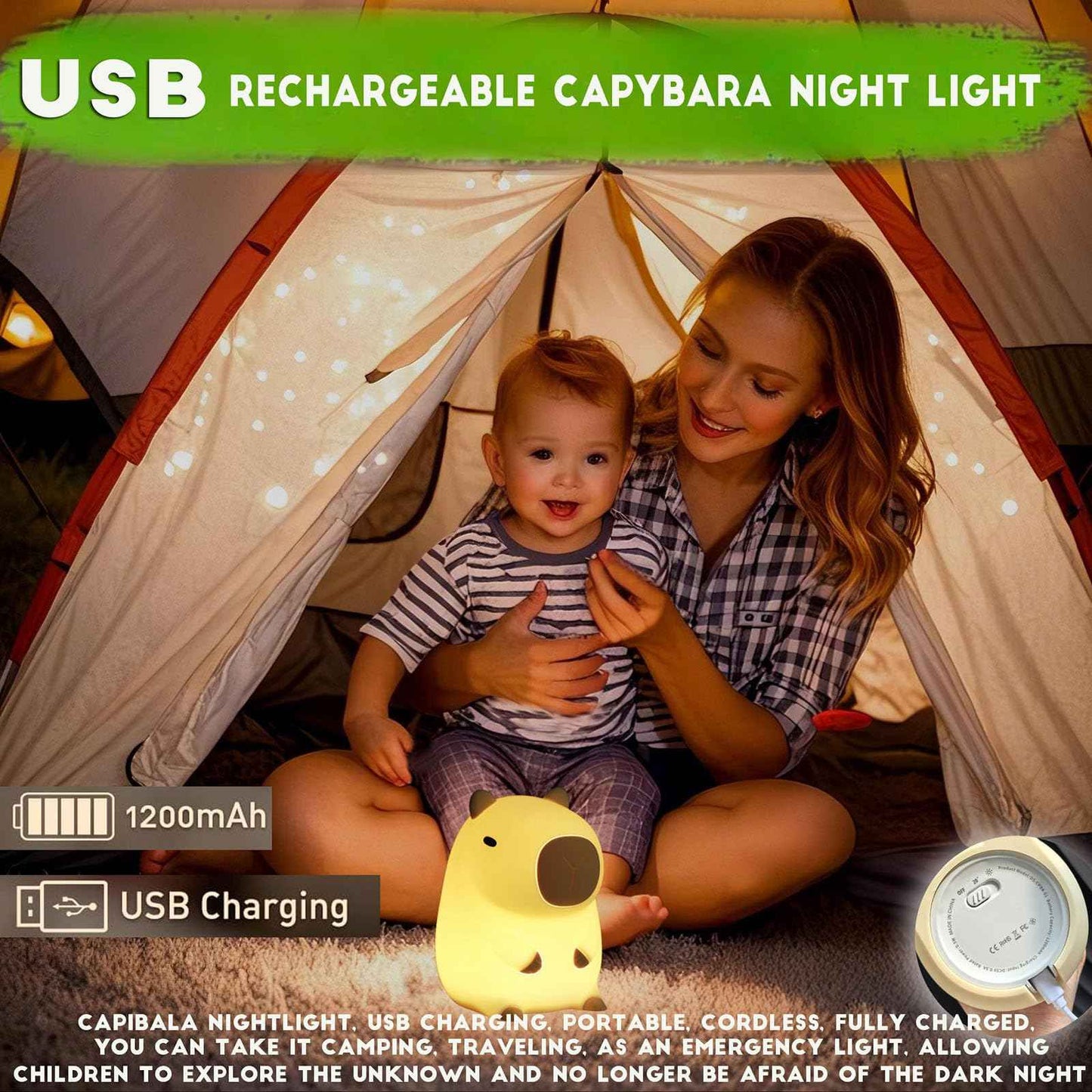 DREAMING MY DREAM Cute Duck Lamp,Do Do Duck Night Light,Silicone Squishy Nursery Bedside Lamp,USB Rechargeable Touch Table Lampfor Bedrooms, Living Room Decor Gift Toy