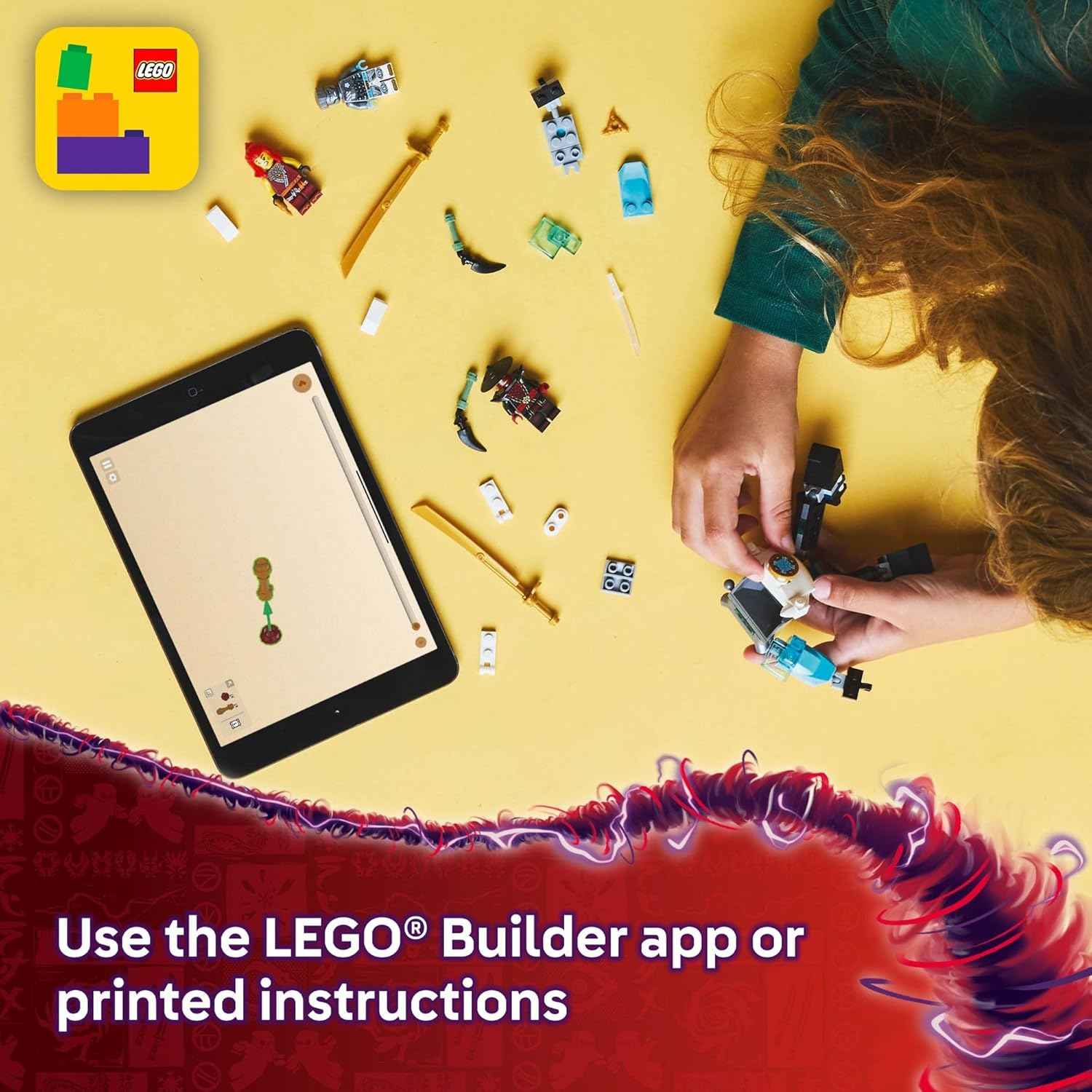 LEGO NINJAGO Zane's Battle Suit Mech Ninja Toy - Building Toy for Pretend Play for Kids, Boys and Girls, Ages 6+ - with 3 Minifigures - Gift Idea for Birthdays - 71827