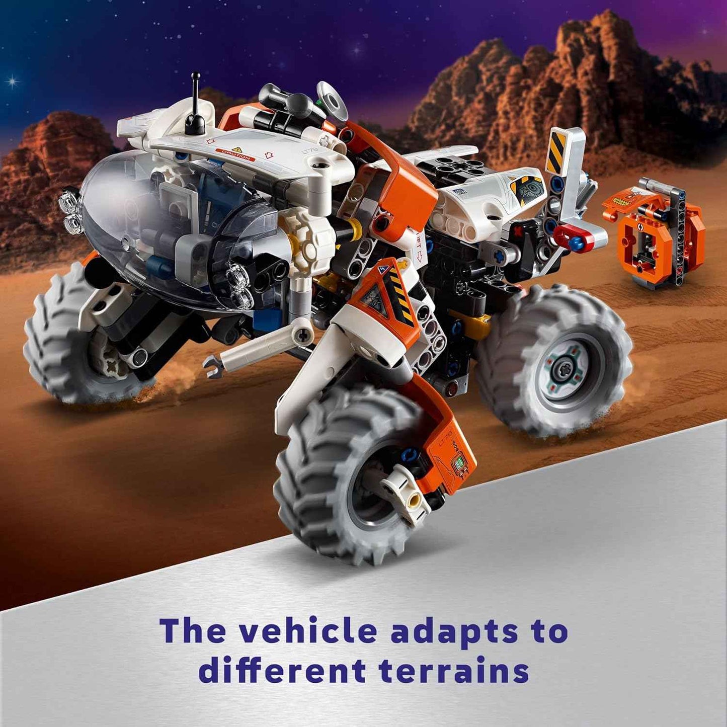LEGO Technic Surface Space Loader LT78 Building Set, Space Toy for Adventure, Construction, Exploration and Building, Gift for Imaginative Play, Birthday Gift for 8 Year Old Boys & Girls, 42178