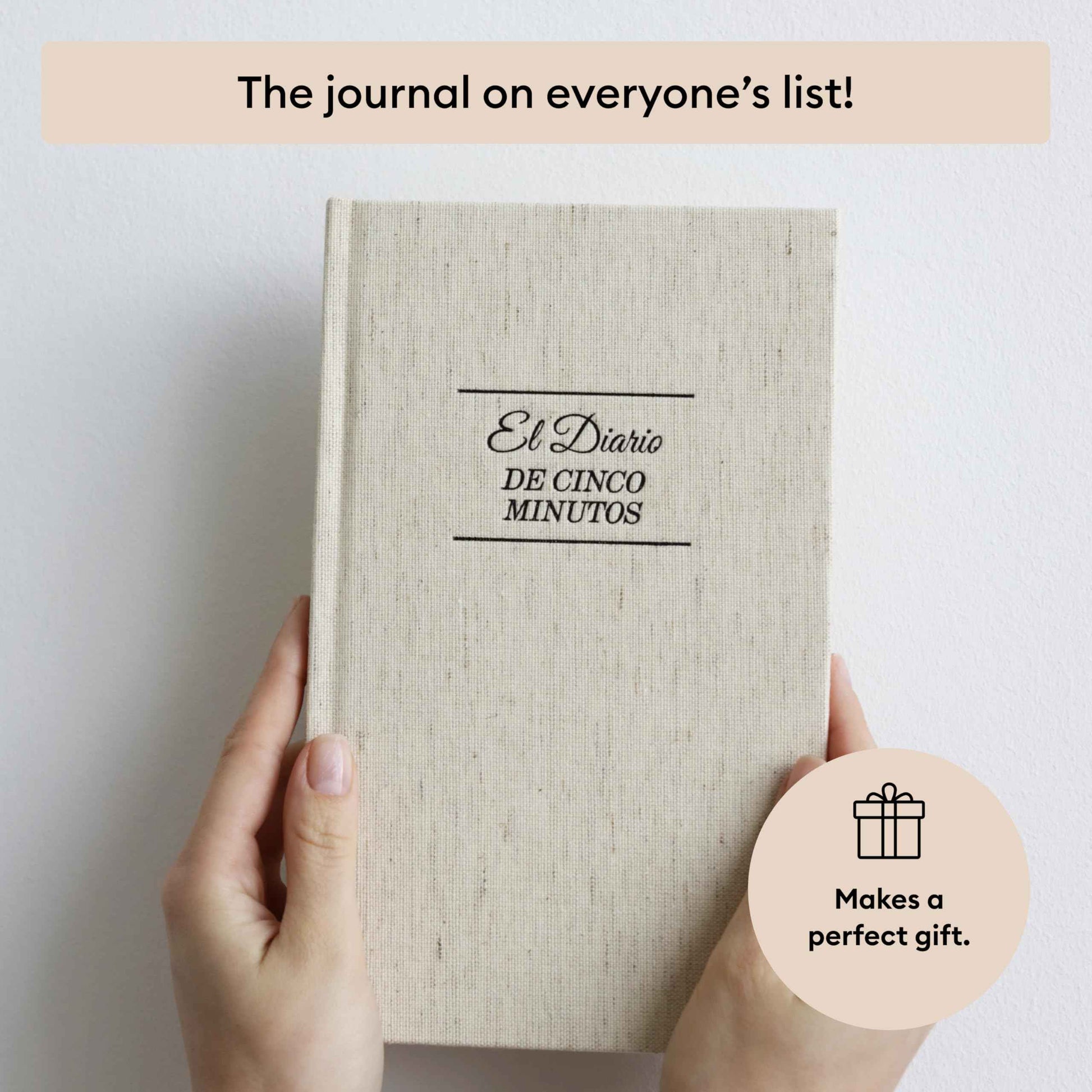 Intelligent Change The Five Minute Journal - Original Daily Gratitude Journal 2025 for Happiness, Mindfulness & Reflection - Daily Affirmations - Undated Planner Gifts for Women & Men