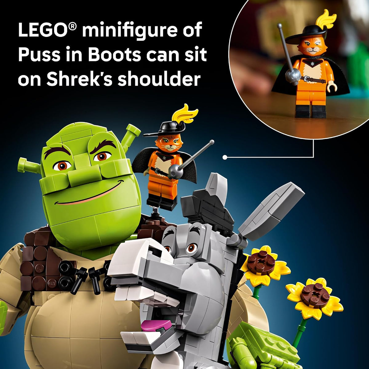 LEGO Shrek: Shrek, Donkey & Puss in Boots 72423