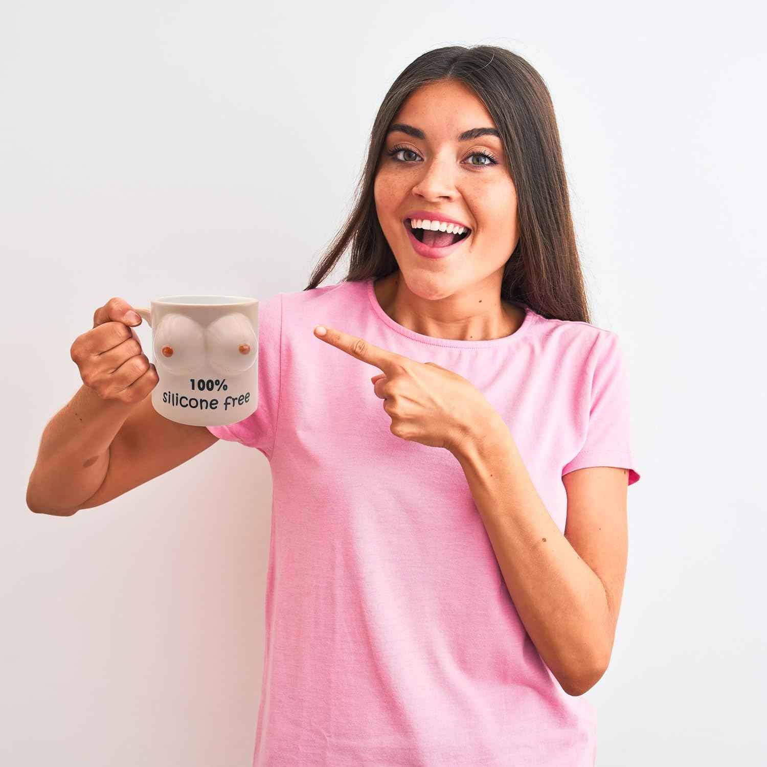 Decodyne Funny Coffee Mug, Gag Gifts for Adults, Women Men, and Coworkers - Perfect for Bachelorette Parties, Christmas, and Novelty, 14 Ounce