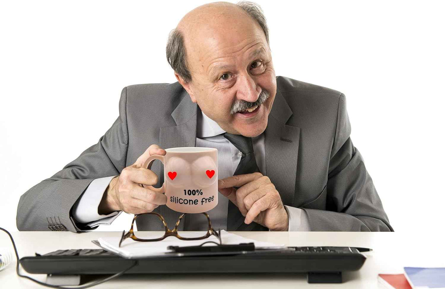 Decodyne Funny Coffee Mug, Gag Gifts for Adults, Women Men, and Coworkers - Perfect for Bachelorette Parties, Christmas, and Novelty, 14 Ounce