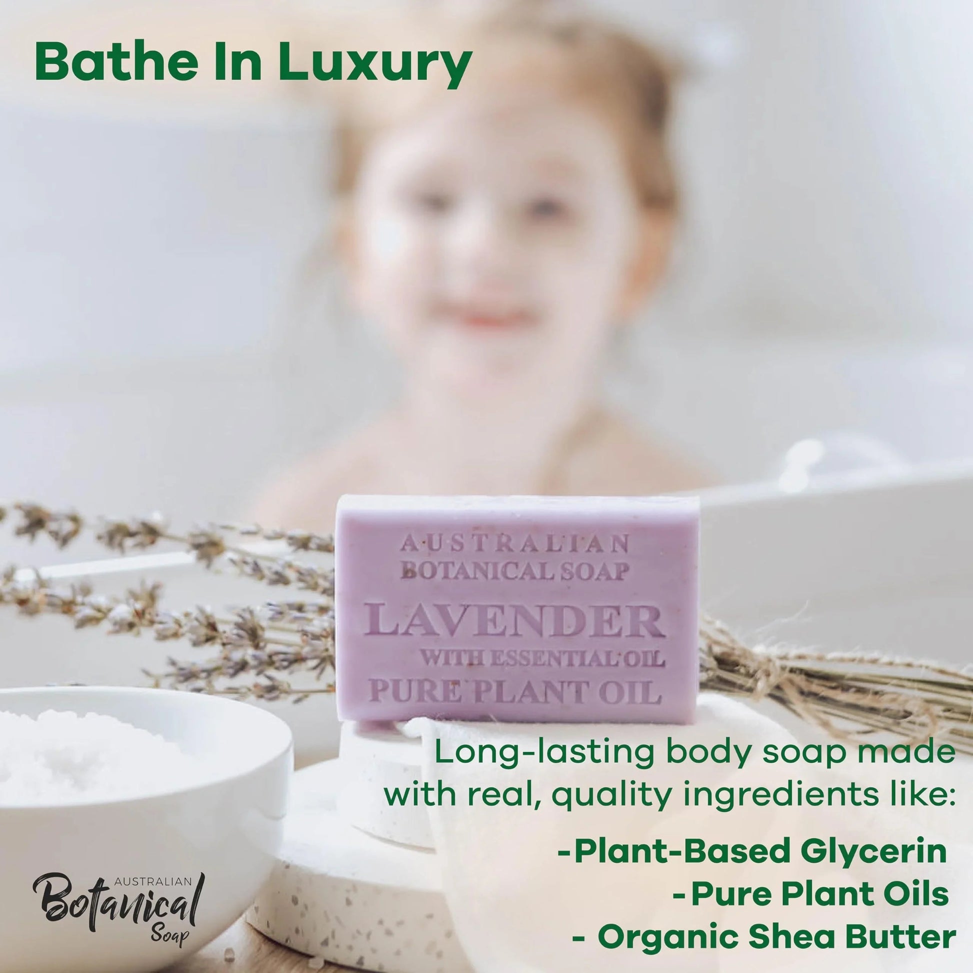 Australian Botanical Soap, 6.6 OZ, Triple Milled Bars with Pure Plant Oil, Natural Soap Base, Enriched with Organic Shea Butter, for Men, Women, All Skin Types, Variety Pack of 8, Packaging May Vary jlhbookstore.store