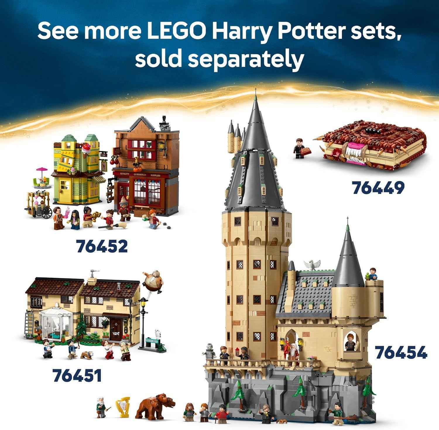 LEGO Harry Potter Book Nook: Hogwarts Express Building Set - Bedroom Shelf Decor for Boys, Girls, & Fans, Ages 10+ - Collectible Harry & Ron Minifigures - Birthday Gift Idea - 76450