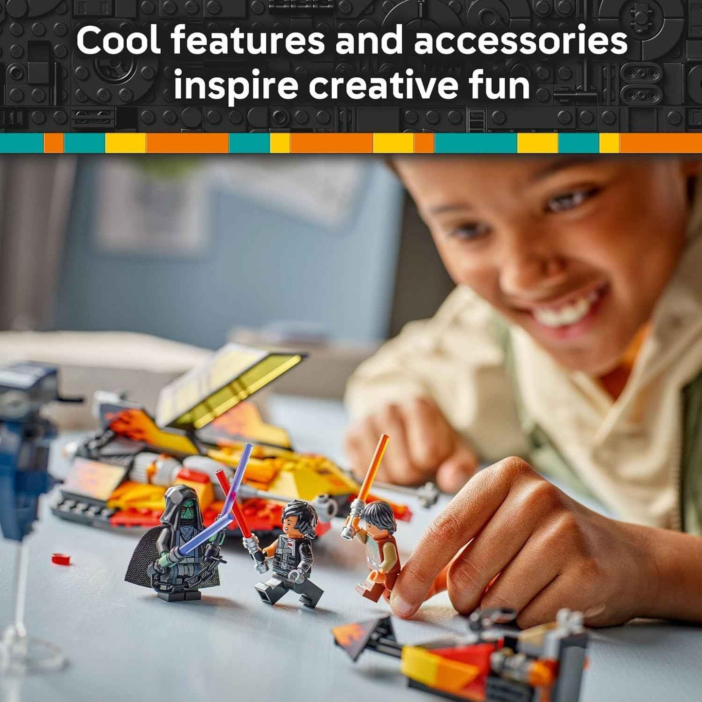 LEGO Star Wars: Rebuild The Galaxy The Force Burner Snowspeeder Building Toy - 2 in 1 Pretend Play Set W/ 3 Minifigures for Kids, Ages 7+ - Collectible Room Decor & Gift Idea for Boys & Girls - 75414