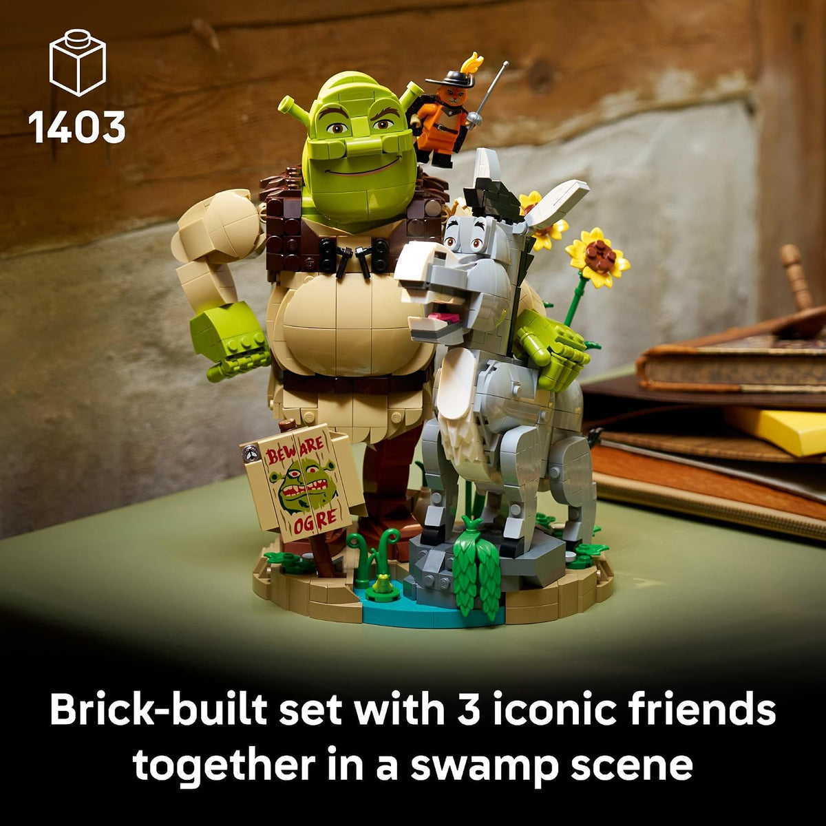 LEGO Shrek: Shrek, Donkey & Puss in Boots 72423