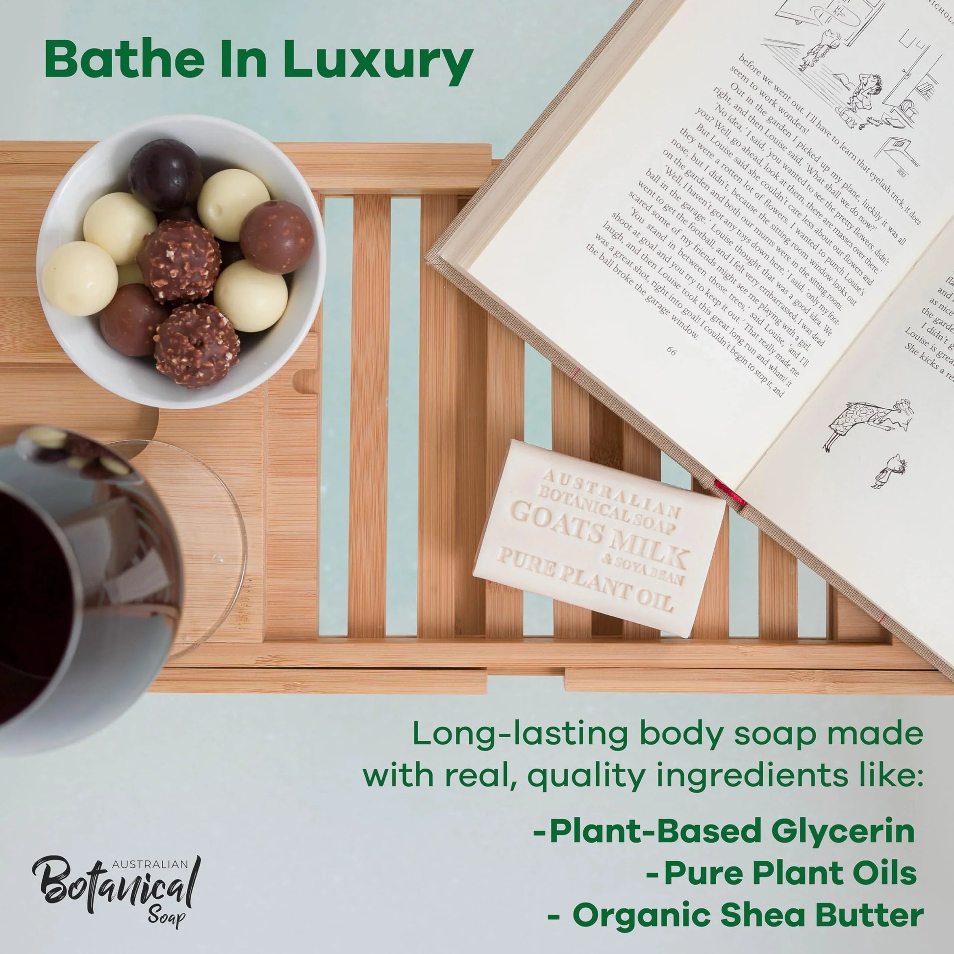 Australian Botanical Soap, 6.6 OZ, Triple Milled Bars with Pure Plant Oil, Natural Soap Base, Enriched with Organic Shea Butter, for Men, Women, All Skin Types, Variety Pack of 8, Packaging May Vary jlhbookstore.store