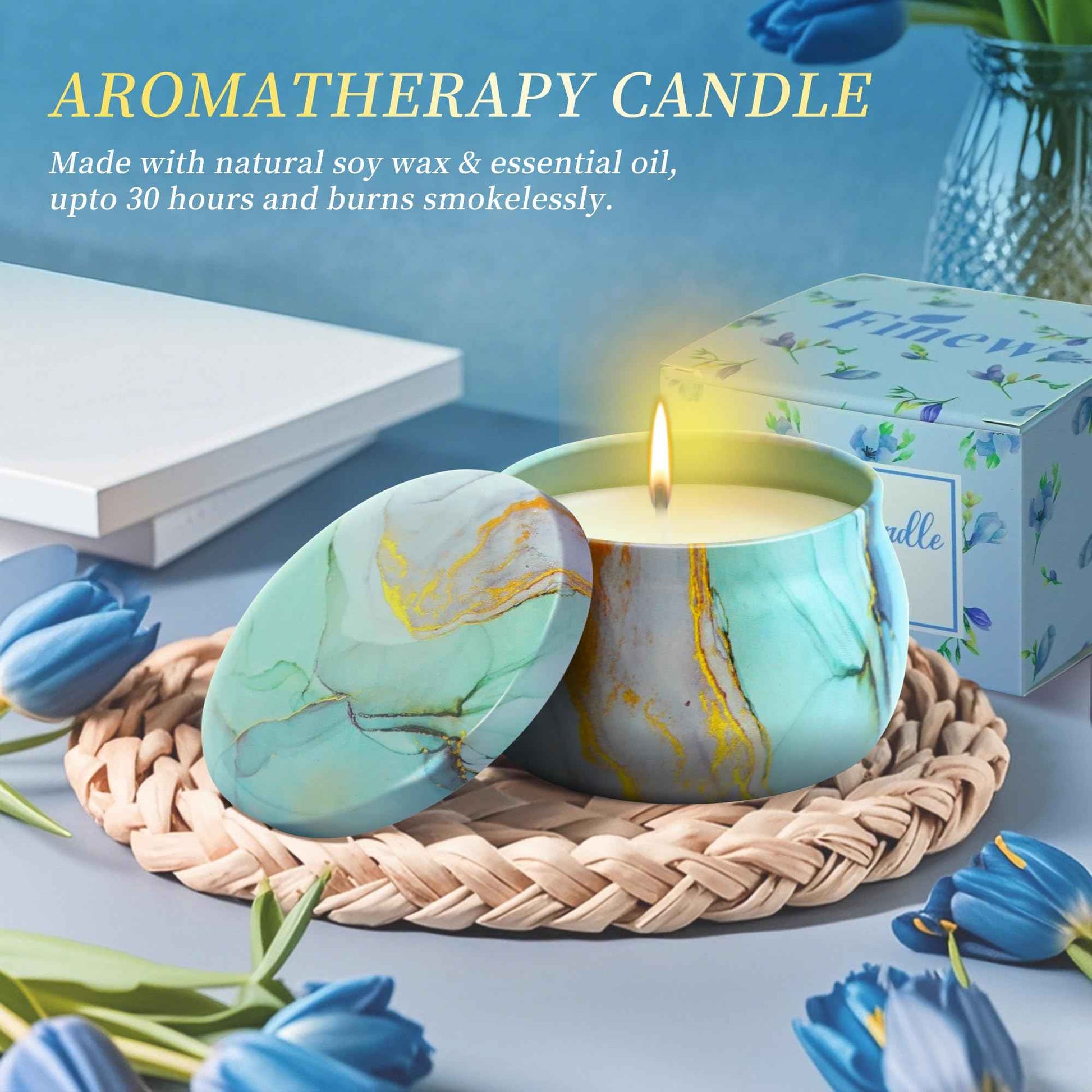 15PCS Birthday Gifts for Women, Relaxing Spa Basket With Luxury Flannel Blanket and 40 oz Tumbler - Care Package for Her, Mom, Wife, Friends - Valentine's, Mother's Day, Christmas