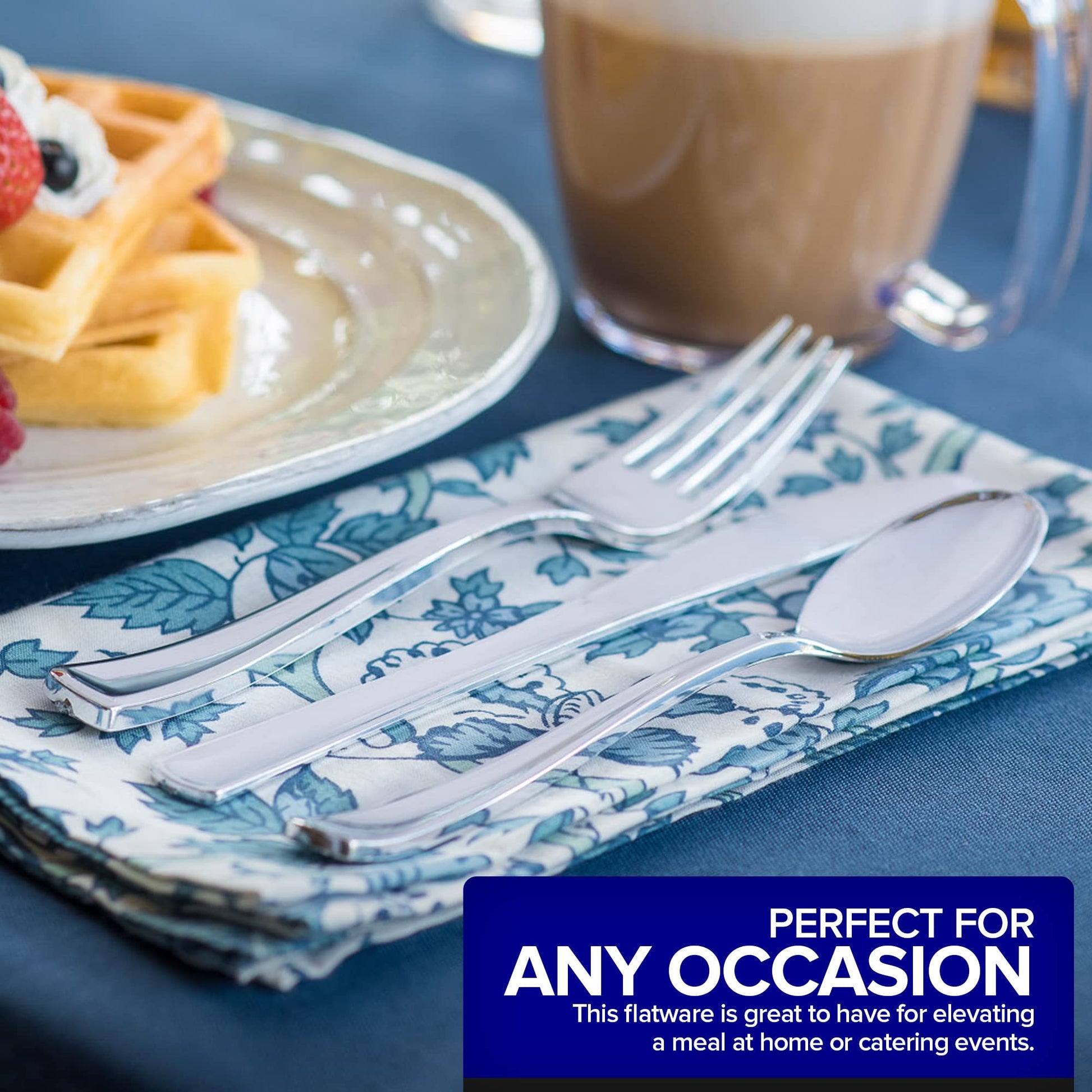 Gold Plastic Silverware Set (160 Bulk Pack) Disposable Cutlery Utensils, 80 Gold Forks, 40 Gold Knives, 40 Gold Spoons, Heavy Duty Flatware For Holidays, Parties, Dinners, Weddings, and Occasions jlhbookstore.store