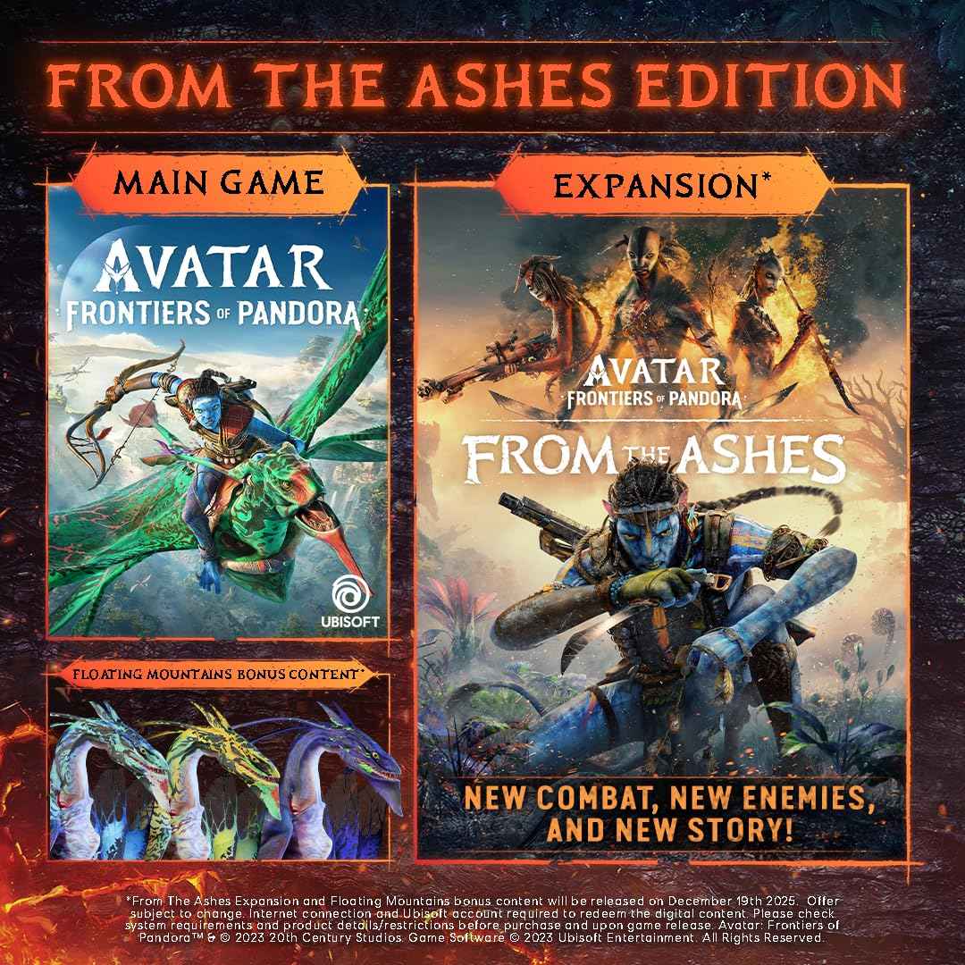 Avatar: Frontiers of Pandora From the Ashes Edition, PlayStation 5
