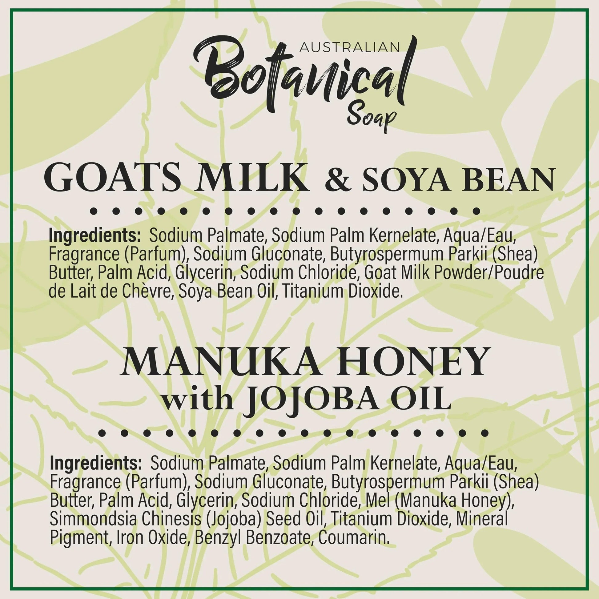 Australian Botanical Soap, 6.6 OZ, Triple Milled Bars with Pure Plant Oil, Natural Soap Base, Enriched with Organic Shea Butter, for Men, Women, All Skin Types, Variety Pack of 8, Packaging May Vary jlhbookstore.store