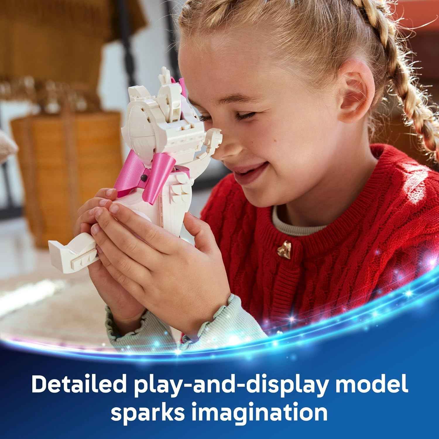 LEGO Disney The Aristocats Adorable Marie Toy Building Set - Bedroom or Desk Decor for Girls & Boys, Ages 7+ - Disney Gifts for Kids & Fans - 43286