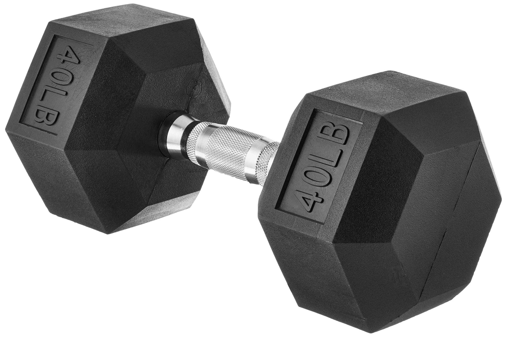 Amazon Basics Rubber Hex Dumbbell Hand Weight