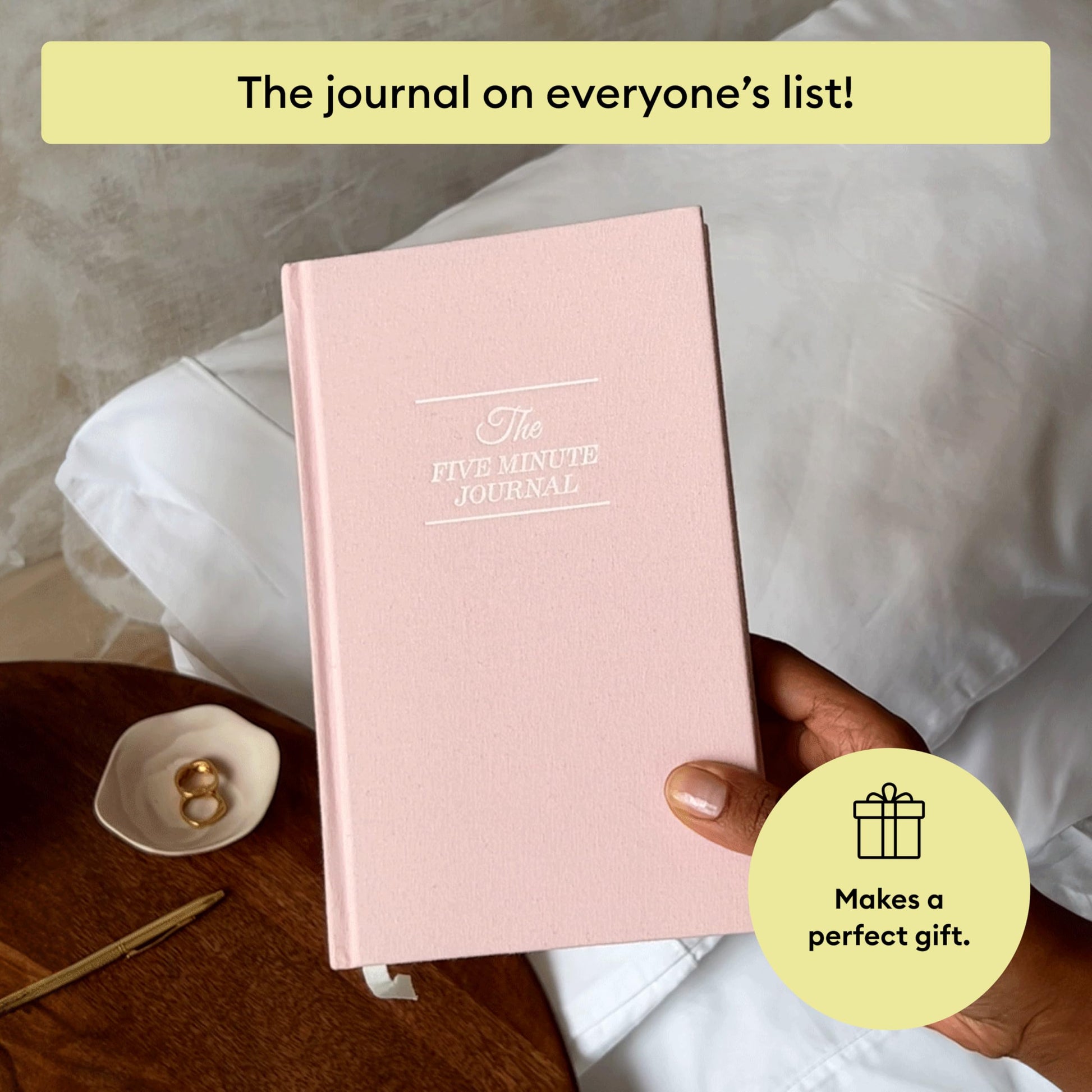 Intelligent Change The Five Minute Journal - Original Daily Gratitude Journal 2025 for Happiness, Mindfulness & Reflection - Daily Affirmations - Undated Planner Gifts for Women & Men jlhbookstore.store