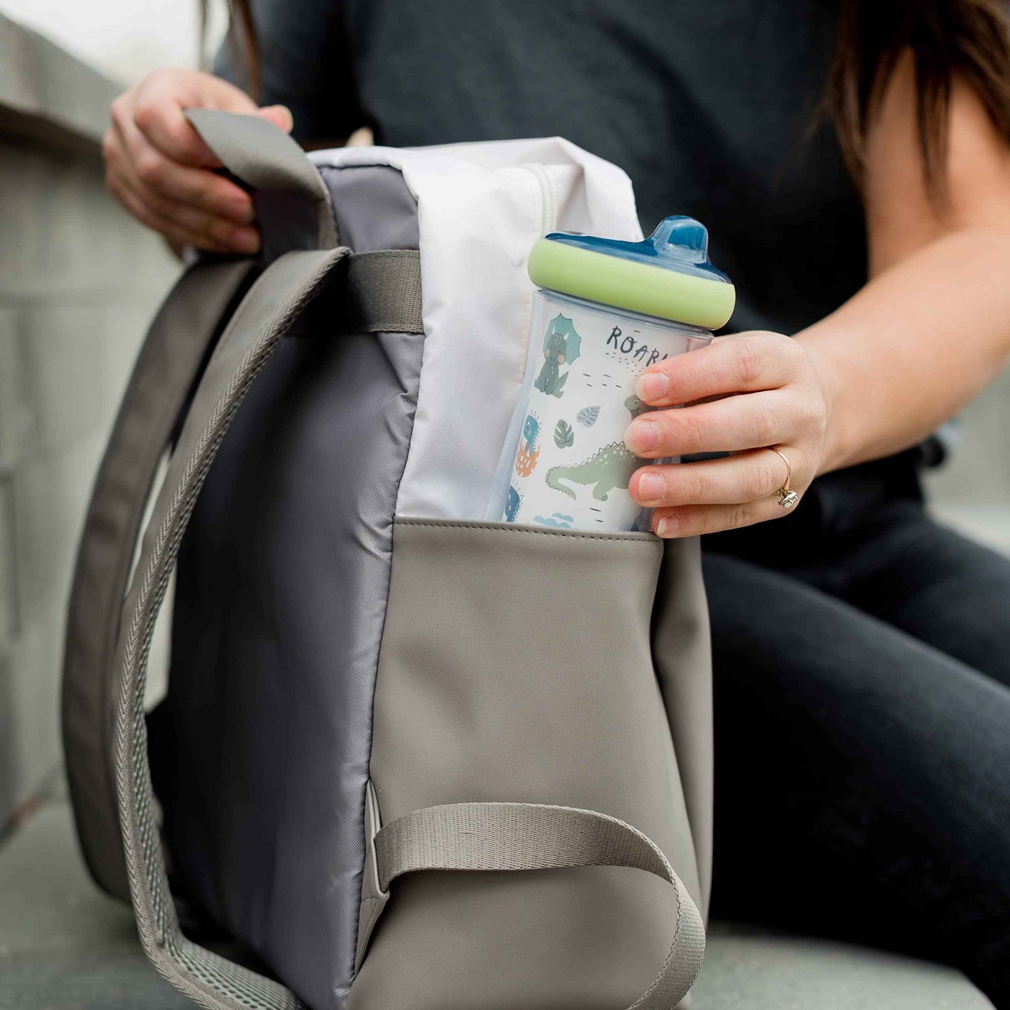 The First Years Disney Princess Kids Insulated Sippy Cups - Dishwasher Safe Spill Proof Toddler Cups - Ages 12 Months and Up - 9 Ounces - 2 Count