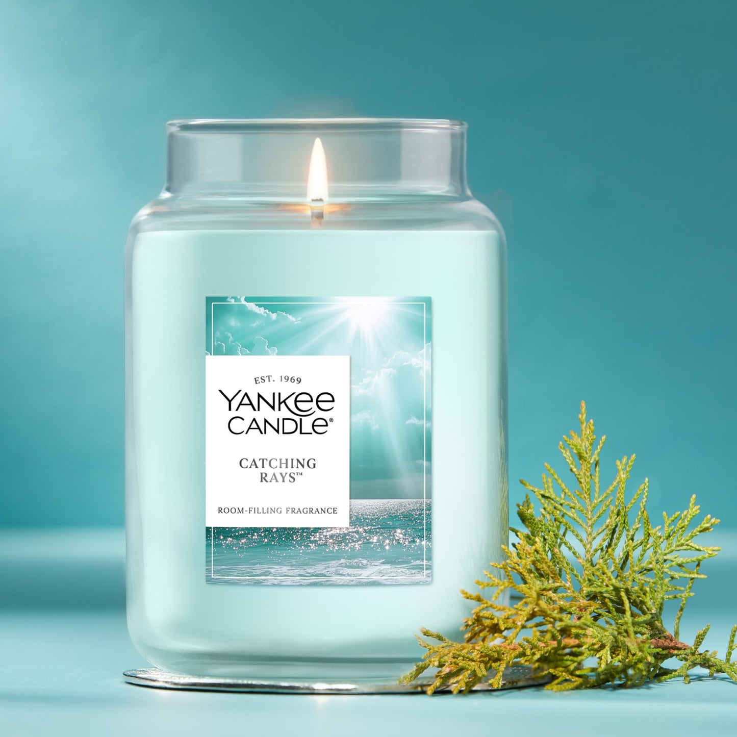 Yankee Candle Mid Summer's Night Scented Candle, 22oz Large Jar with up to 150 Hour Burn, Giftable jlhbookstore.store