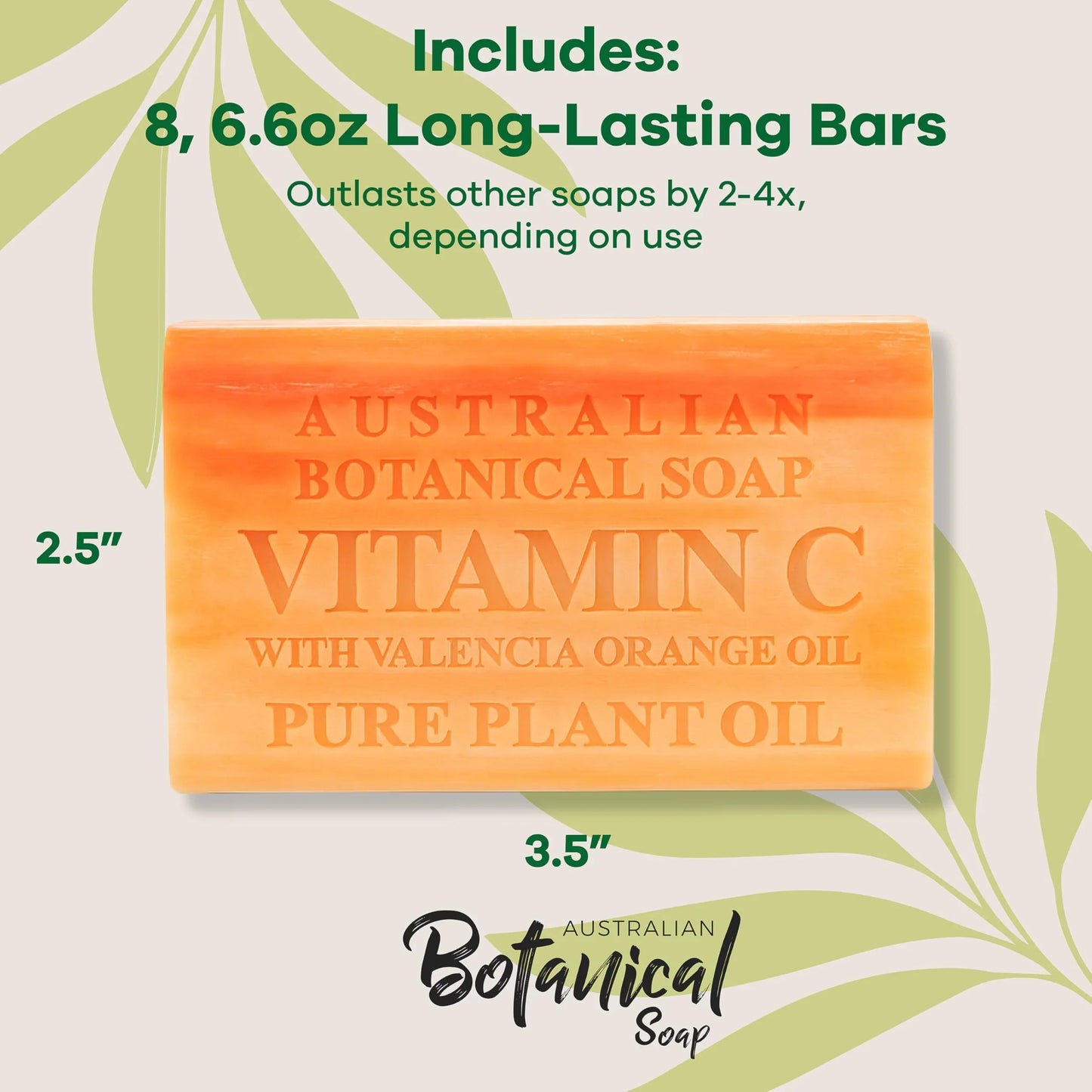 Australian Botanical Soap, 6.6 OZ, Triple Milled Bars with Pure Plant Oil, Natural Soap Base, Enriched with Organic Shea Butter, for Men, Women, All Skin Types, Variety Pack of 8, Packaging May Vary - Jlhbookstore.store