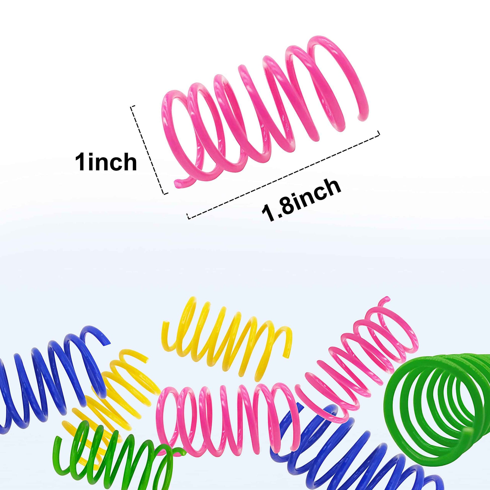 Cat Toys for Indoor Cats - 34 Packs Interactive Set with Colorful Springs, Mouse Toy, Catnip Ropes, Balls, Bells, and Sisal Ball for Kittens