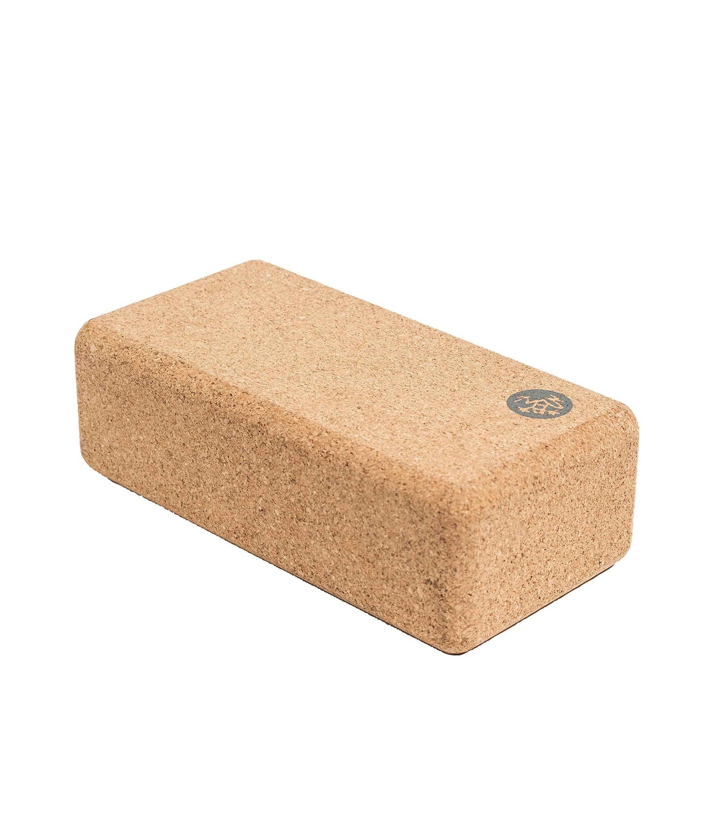 Manduka Yoga Block - Fine-Grain Cork Block, Yoga Equipment, Home Gym Accessory, Pilates Tool, Lightweight for Travel, Extra Firm Workout Accessory with Comfortable Edges