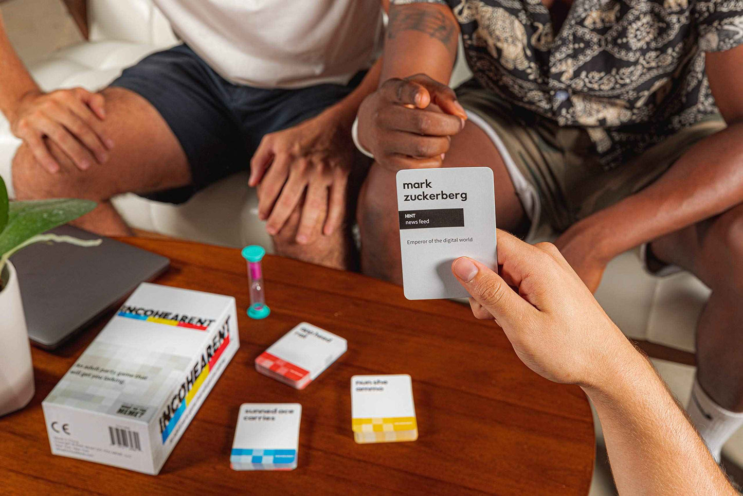 Guess The Gibberish Card Game for Families by Relatable, From The Creators of Incohereant, Fun Kids Games for Kids 12+ Includes 400 Cards & Sand Timer, Perfect Stocking Stuffers, & Christmas Games