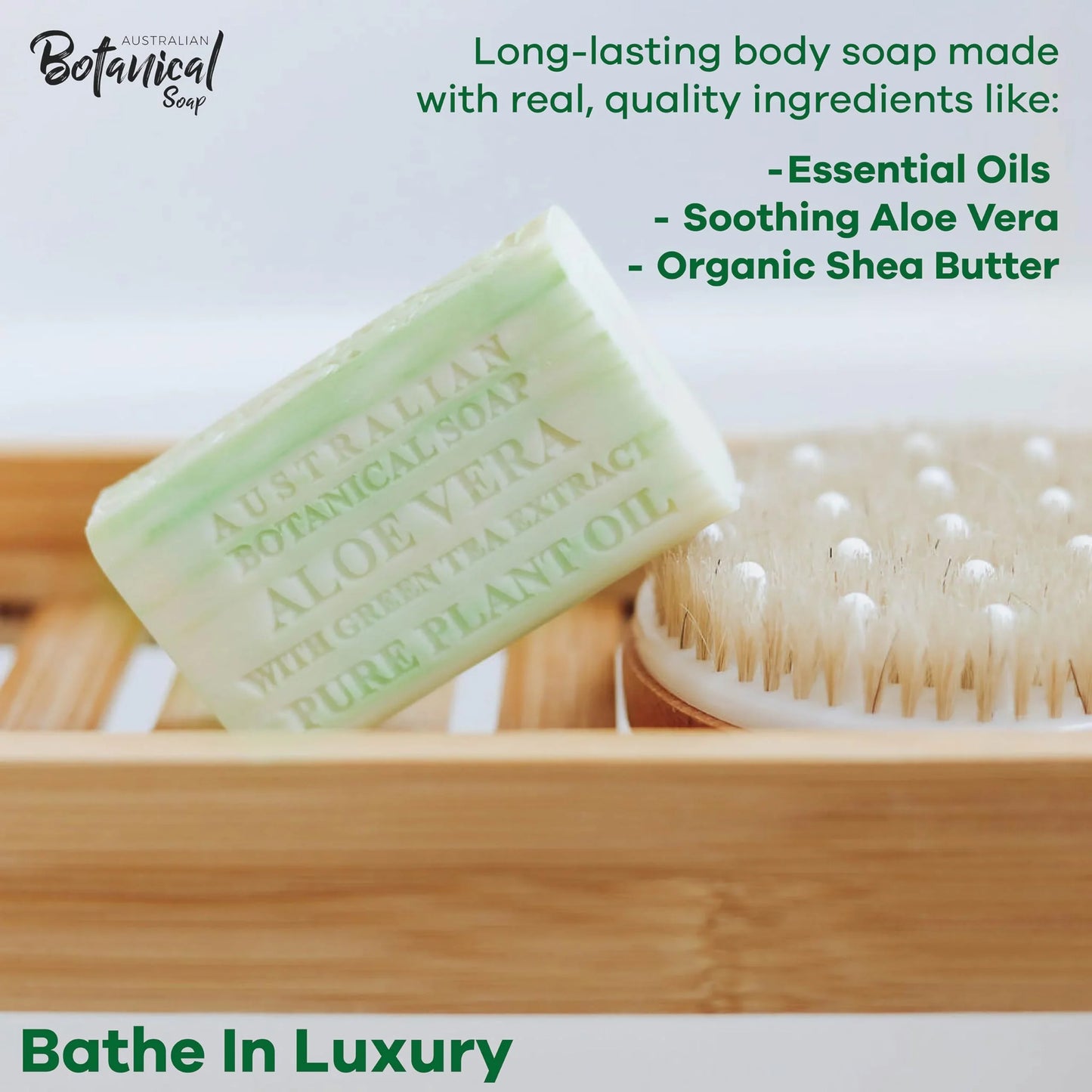 Australian Botanical Soap, 6.6 OZ, Triple Milled Bars with Pure Plant Oil, Natural Soap Base, Enriched with Organic Shea Butter, for Men, Women, All Skin Types, Variety Pack of 8, Packaging May Vary - Jlhbookstore.store