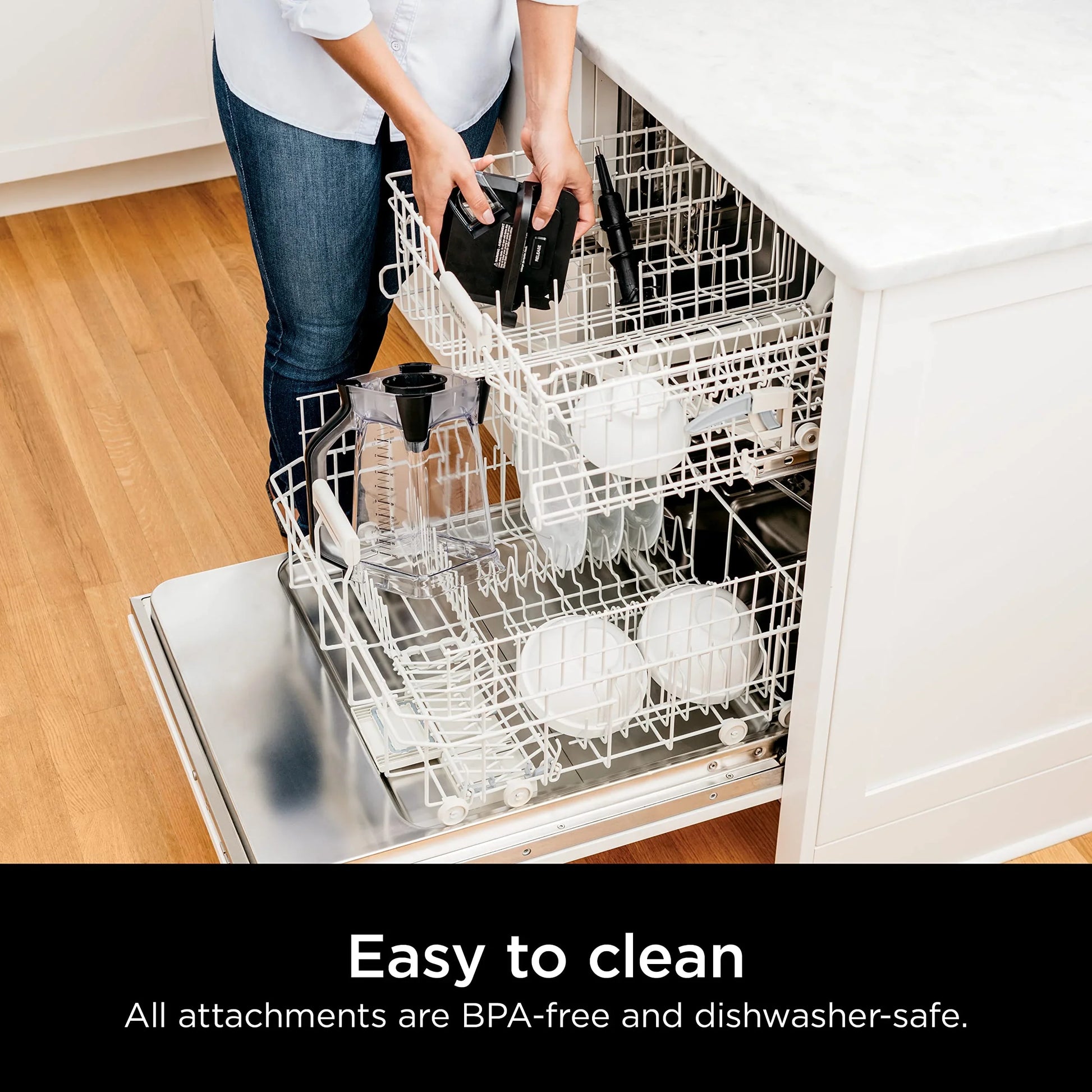 Ninja Professional Blender 1000W, Total Crushing Technology- Smoothies, Ice Crushing & Frozen Fruit, Full-Size Countertop Blender, 72-oz. Pitcher, Black & Grey, BL610 - Jlhbookstore.store