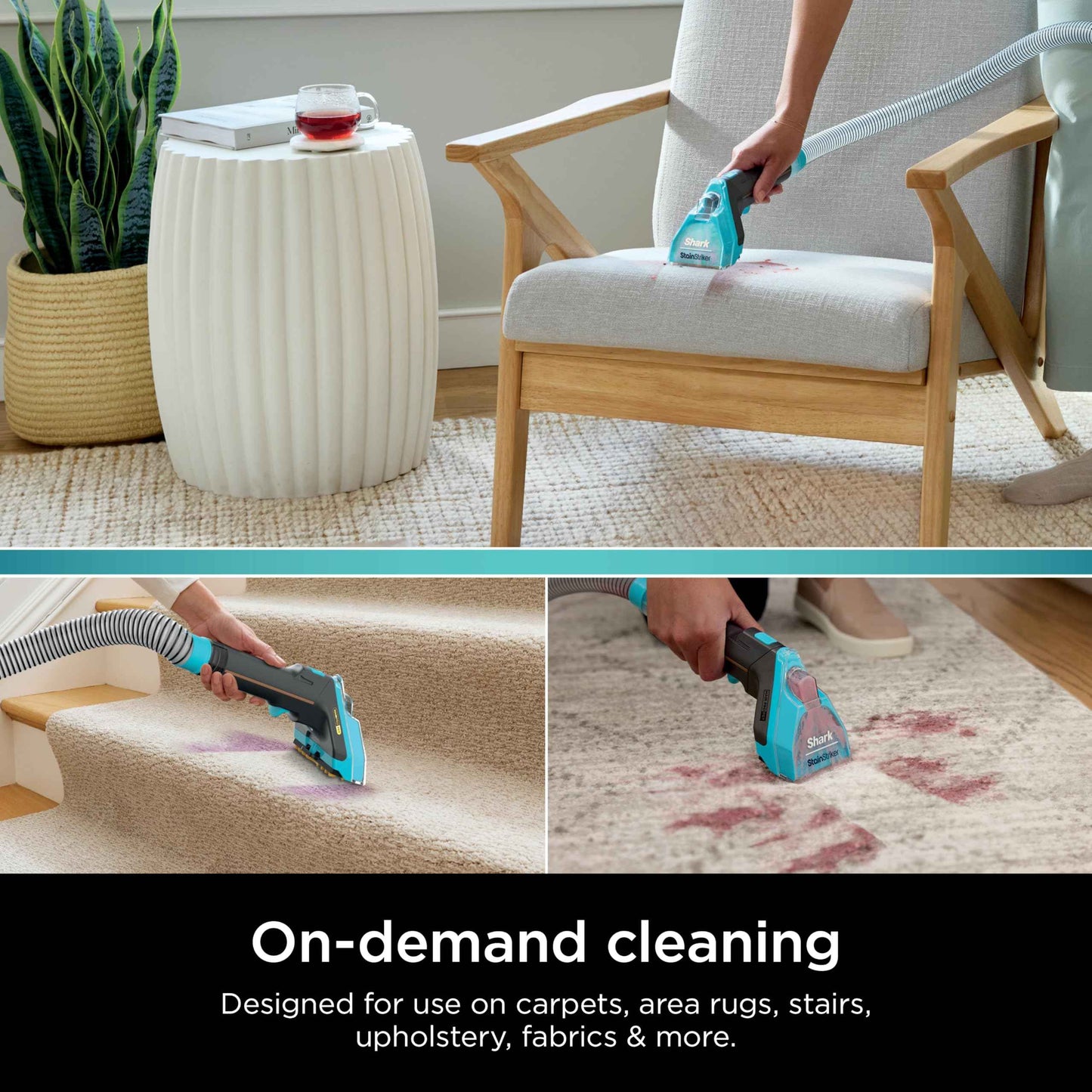 Shark StainStriker Pet Bundle for All StainStriker Portable Carpet Cleaners, Includes 32oz OXY Multiplier formula and 16oz Deep Clean Pet formula, PXCPBUNDLE