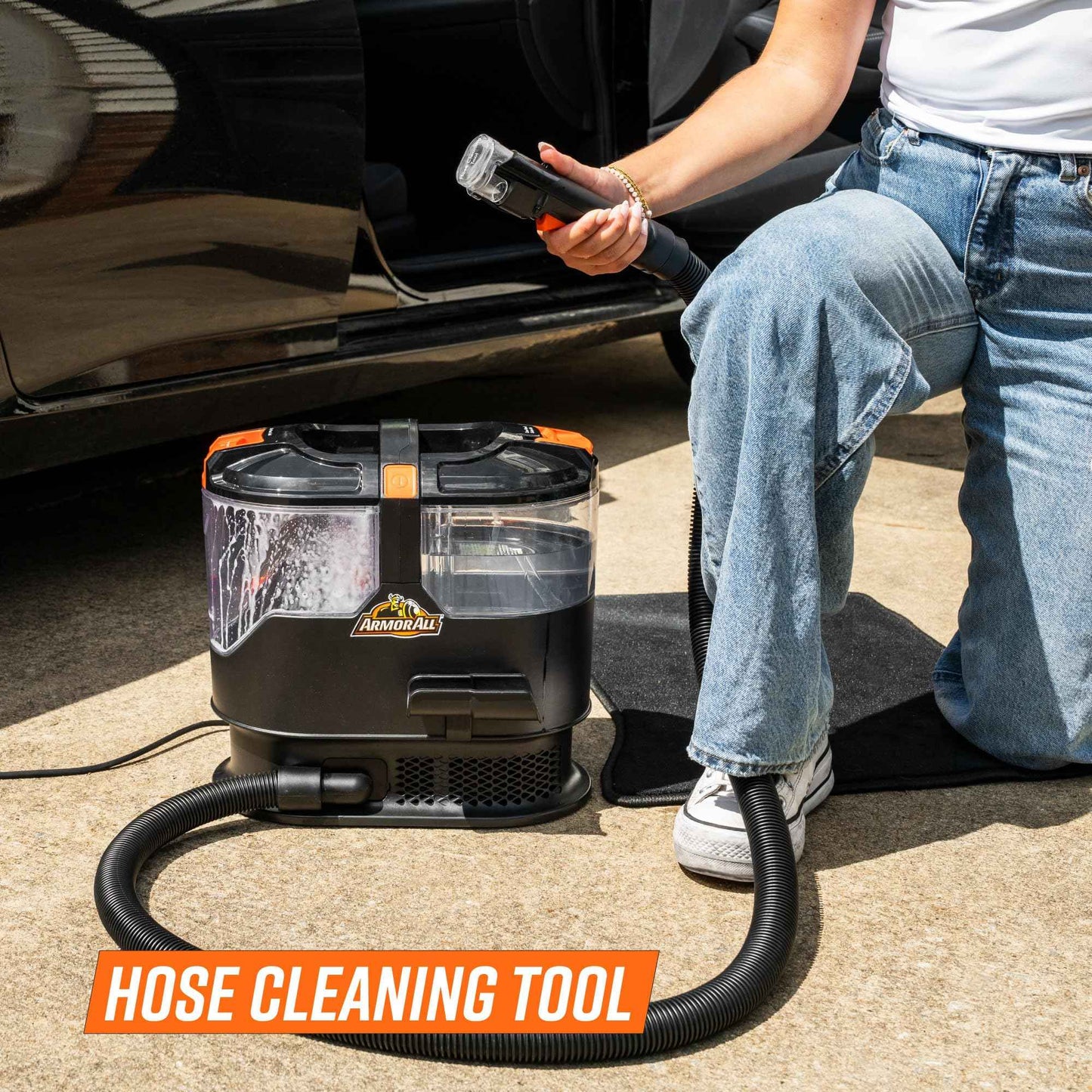 Armor All SCC301 0901 Upholstery & Carpet Cleaner, Car and Auto Detailer with Tools for Pets, Area Rugs and Couches