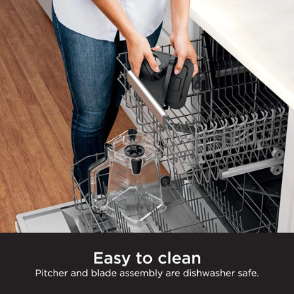 Ninja Professional Blender 1000W, Total Crushing Technology- Smoothies, Ice Crushing & Frozen Fruit, Full-Size Countertop Blender, 72-oz. Pitcher, Black & Grey, BL610 - Jlhbookstore.store