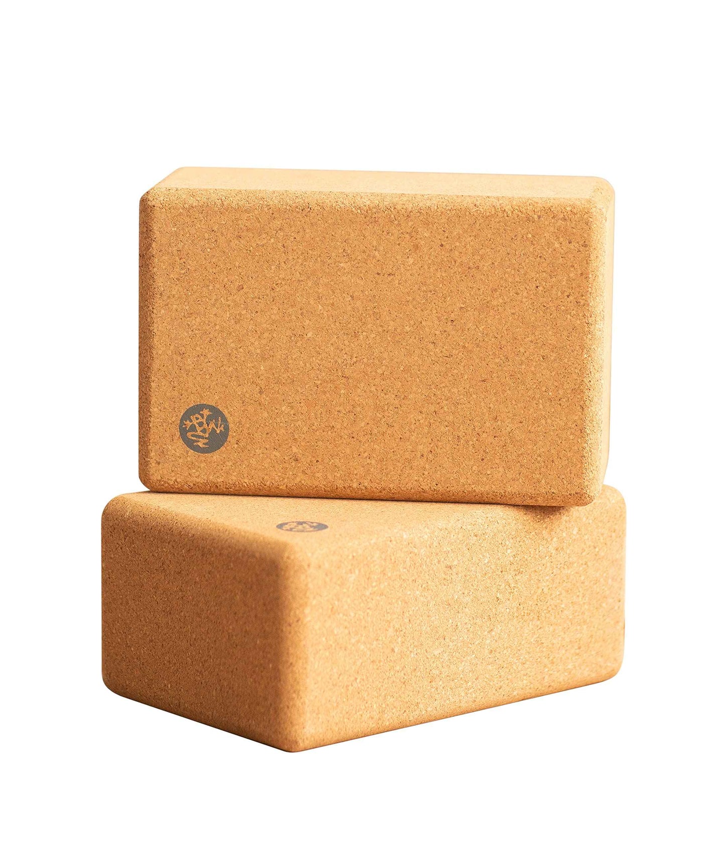 Manduka Yoga Block - Fine-Grain Cork Block, Yoga Equipment, Home Gym Accessory, Pilates Tool, Lightweight for Travel, Extra Firm Workout Accessory with Comfortable Edges