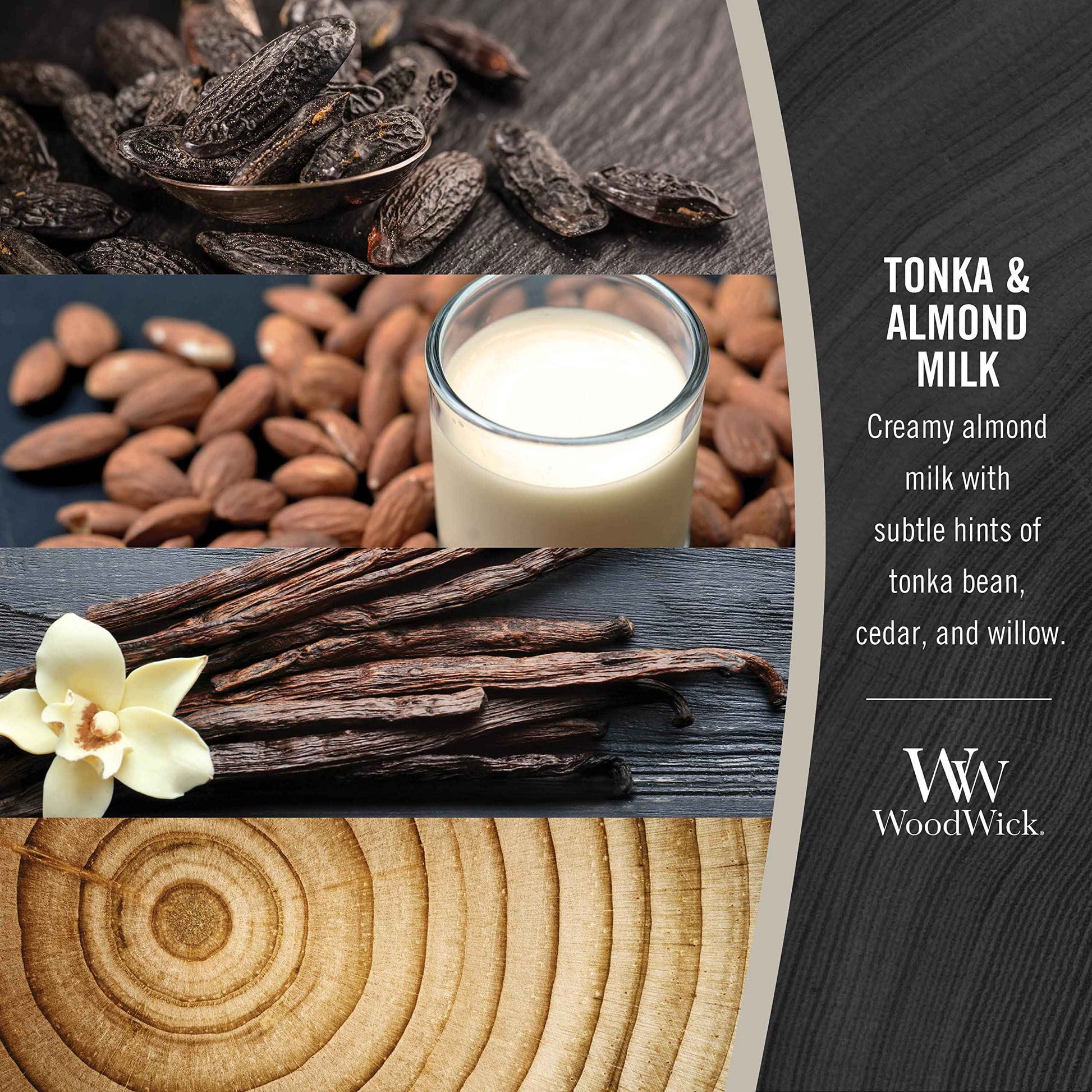 WoodWick Cinnamon Chai Holiday Candle Gifts for Women and Men, 9.7 oz Medium Hourglass Candle with Crackling Wick