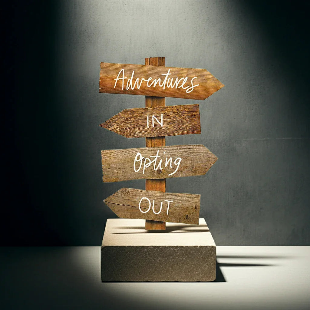 Adventures in Opting Out: Your Essential Intentional Living Guide by Cait Flanders - Jlhbookstore.store