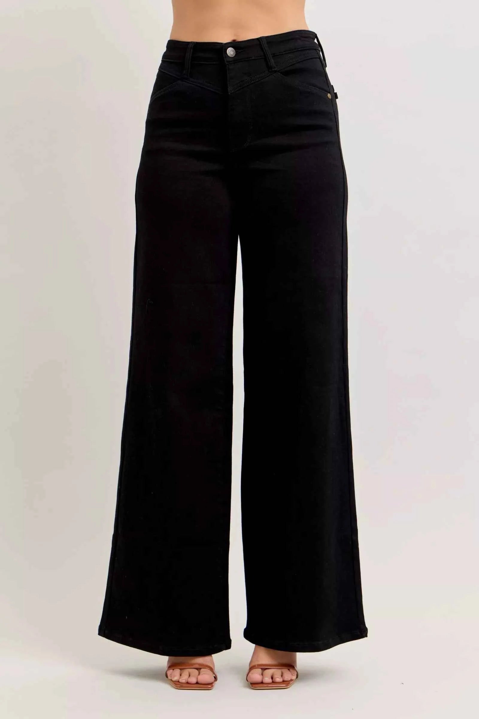 Judy Blue High-Waisted Wide Leg Jeans